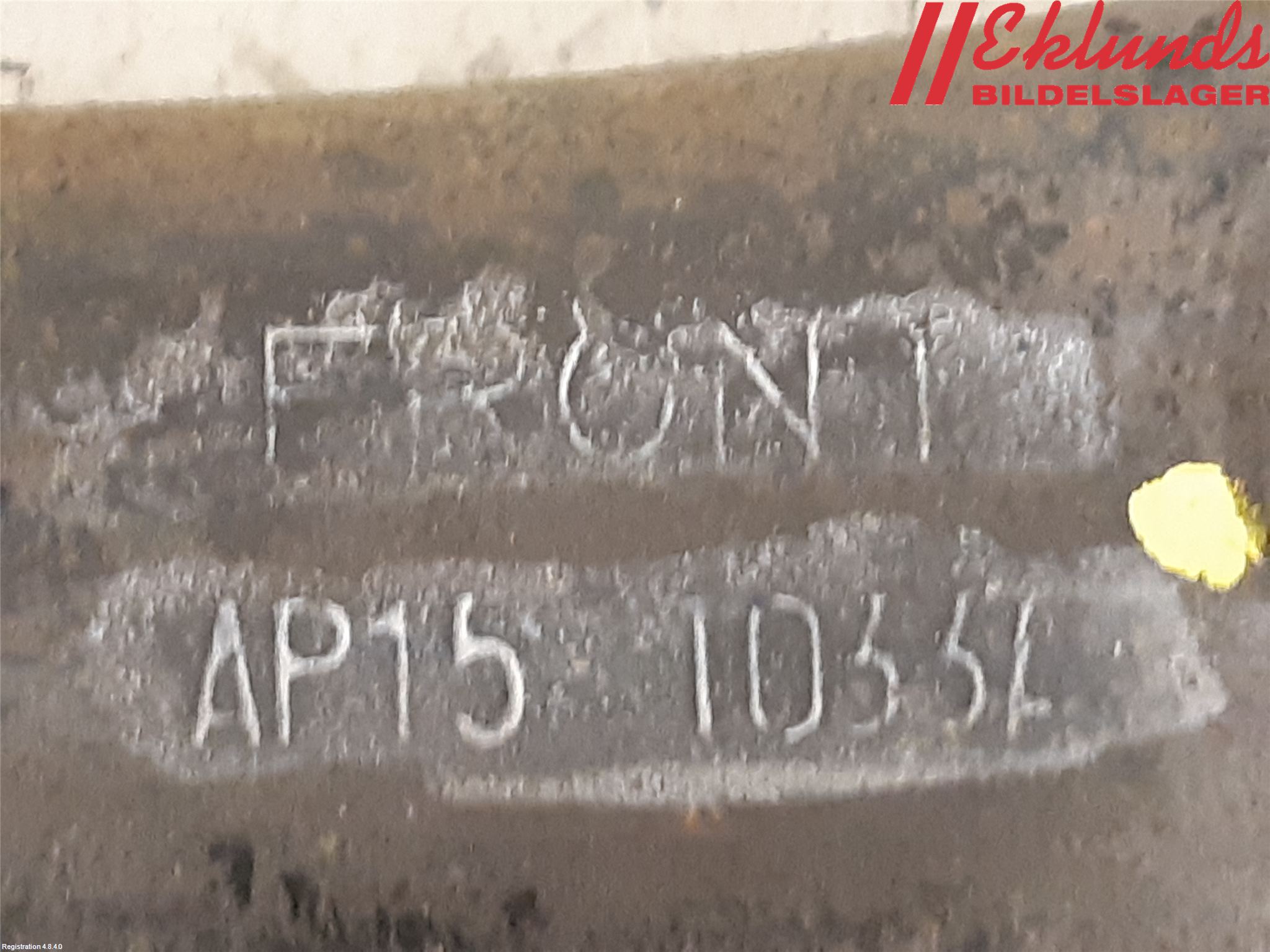 Volvo V70 14-16 Bärarm Bak Vänster