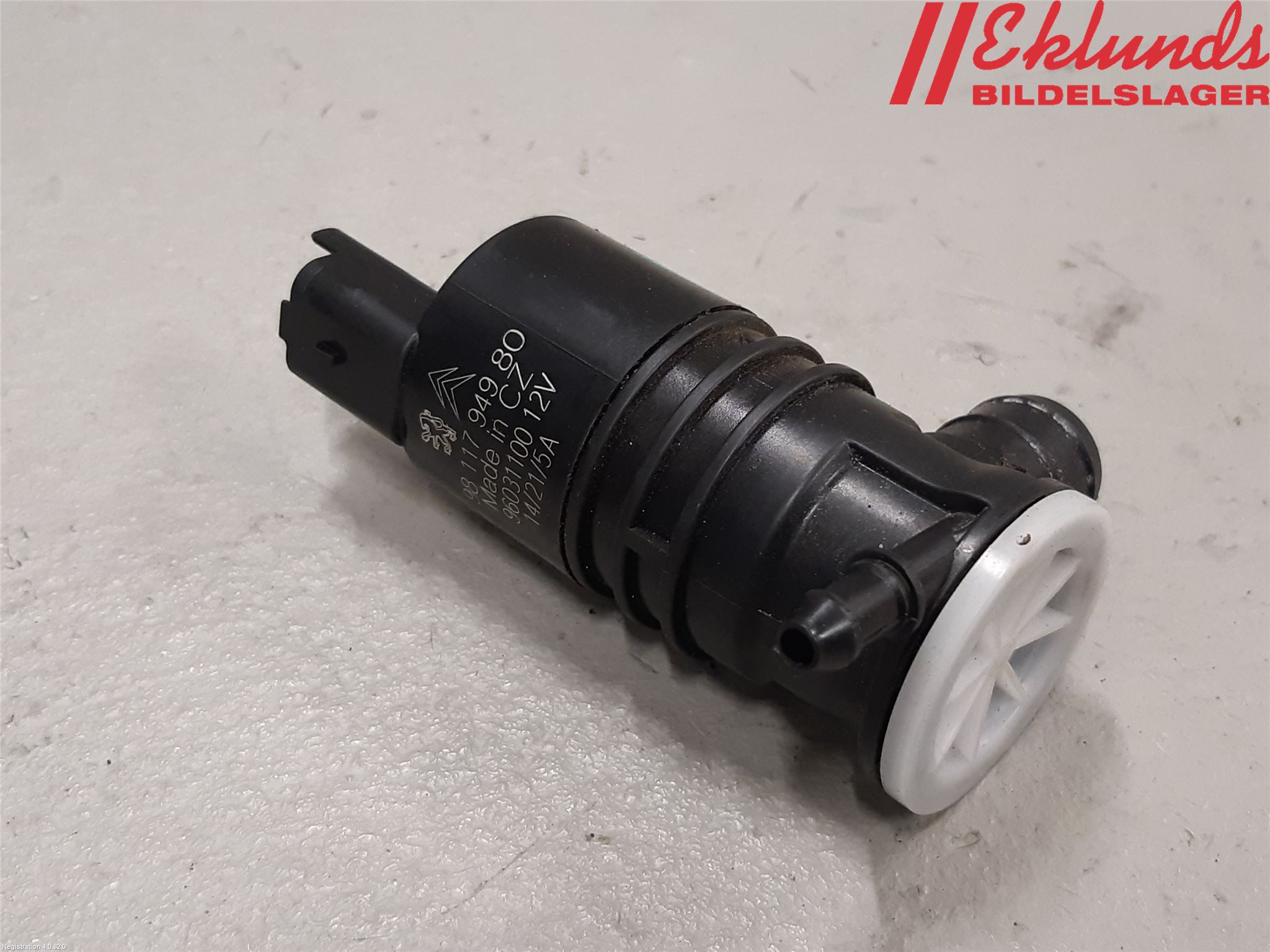 Peugeot EXPERT/E-EXPERT 17- Spolarpump Vindruta