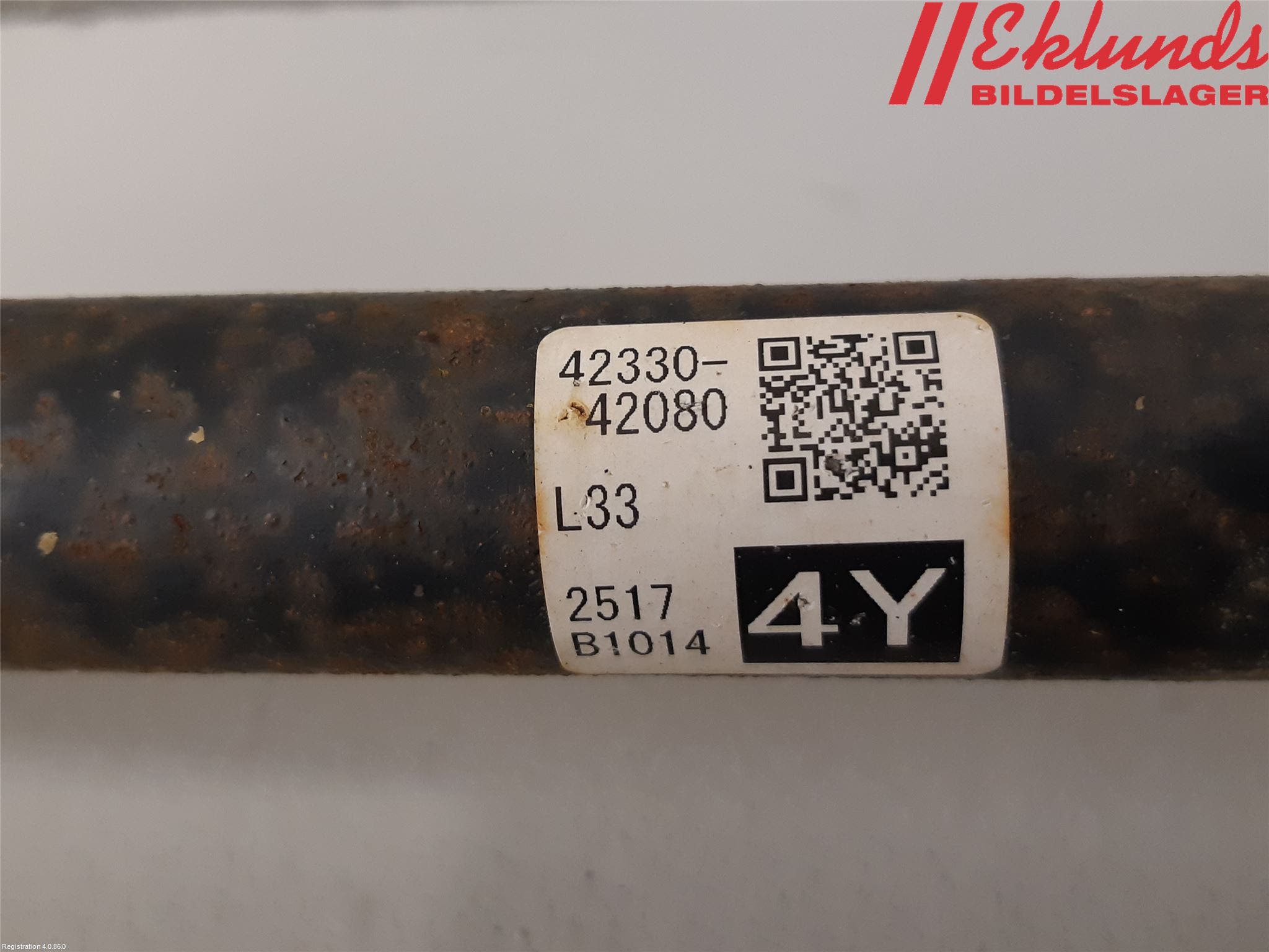 Toyota RAV4 19- Drivaxel Bak Höger