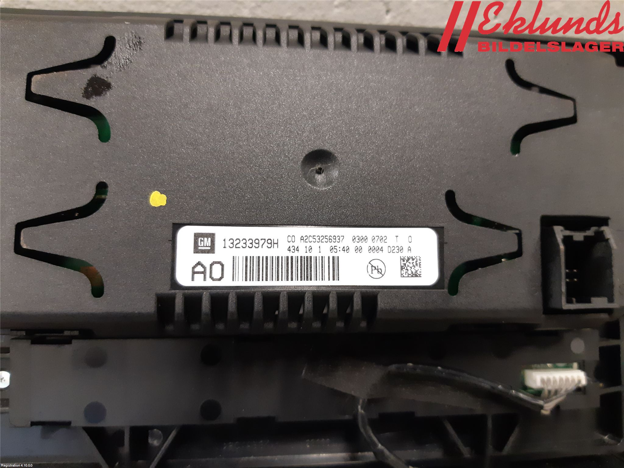 Saab 9-5 10-12 Cd Radio - Multimediapanel