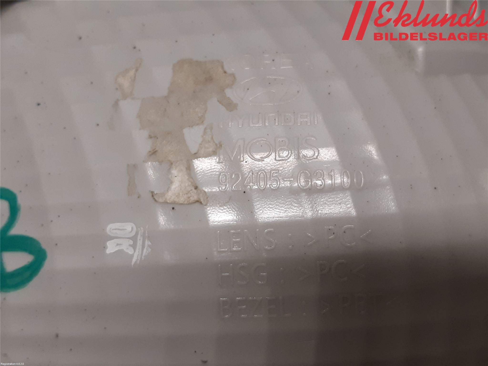 Hyundai i30 PD 17- Dimljus/Reflex Bak