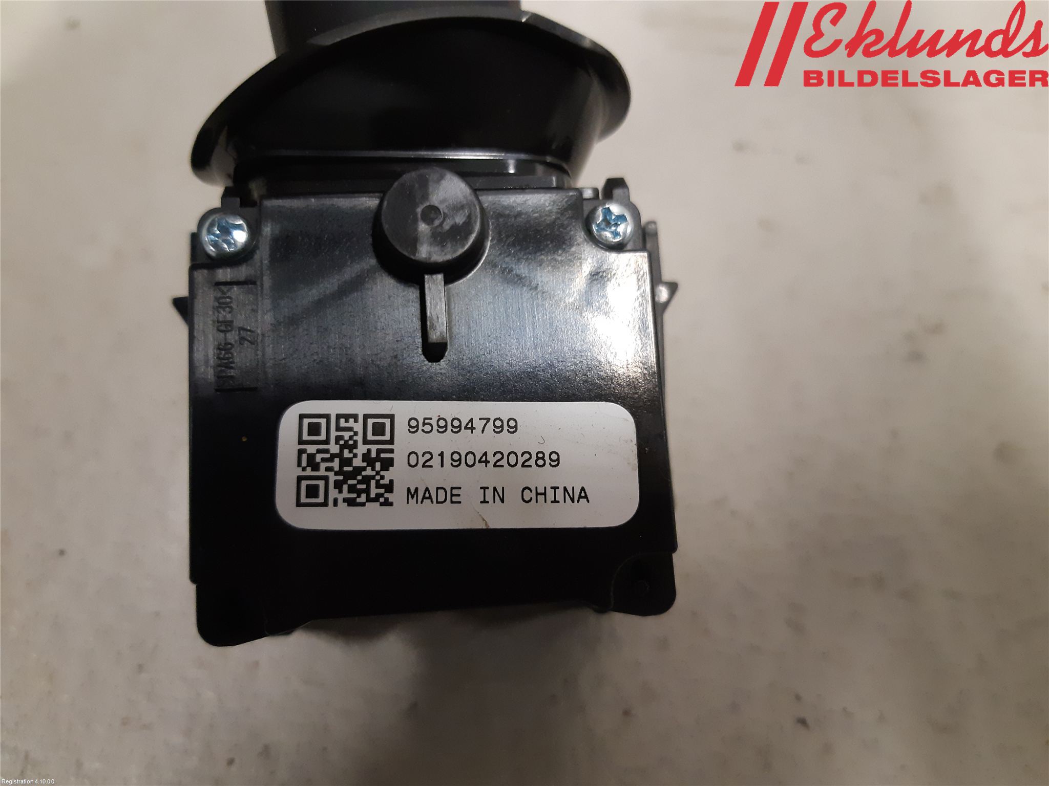 Saab 9-5 10-12 Spak Torkar-Spolomk