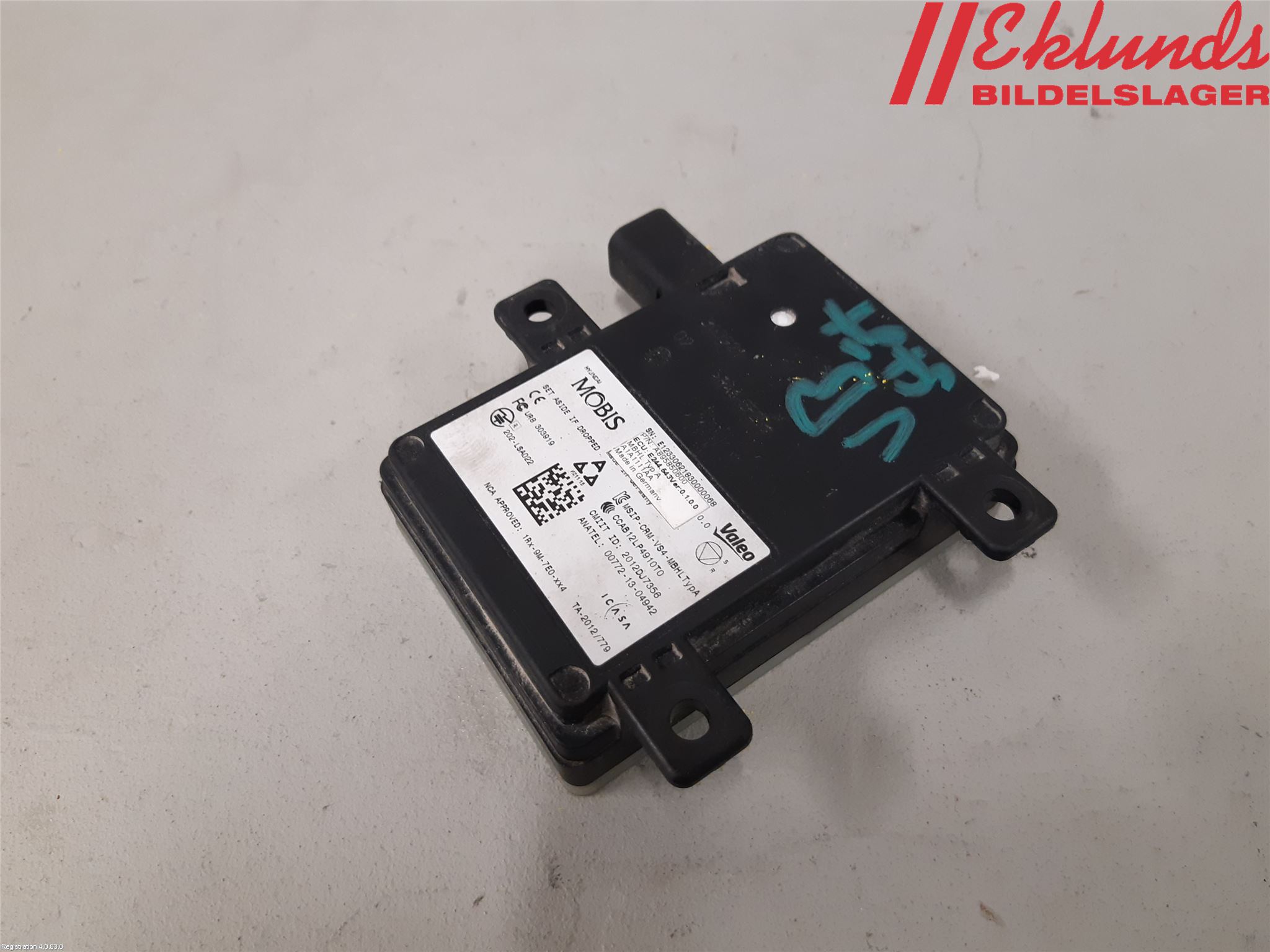 Kia OPTIMA 16-20 Sensor Aktivt Kollisionsskydd