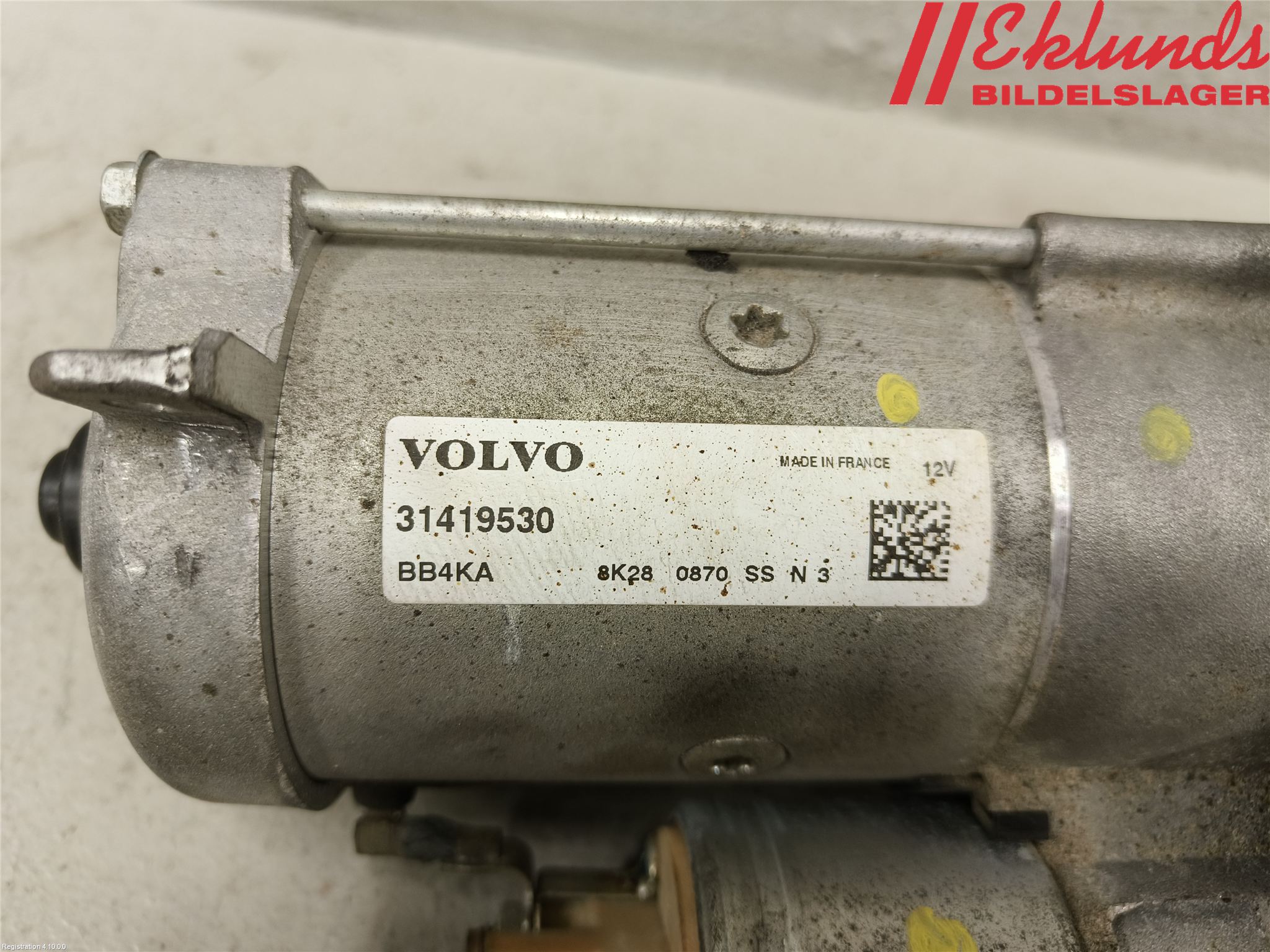 Volvo V60 19- Startmotor Diesel