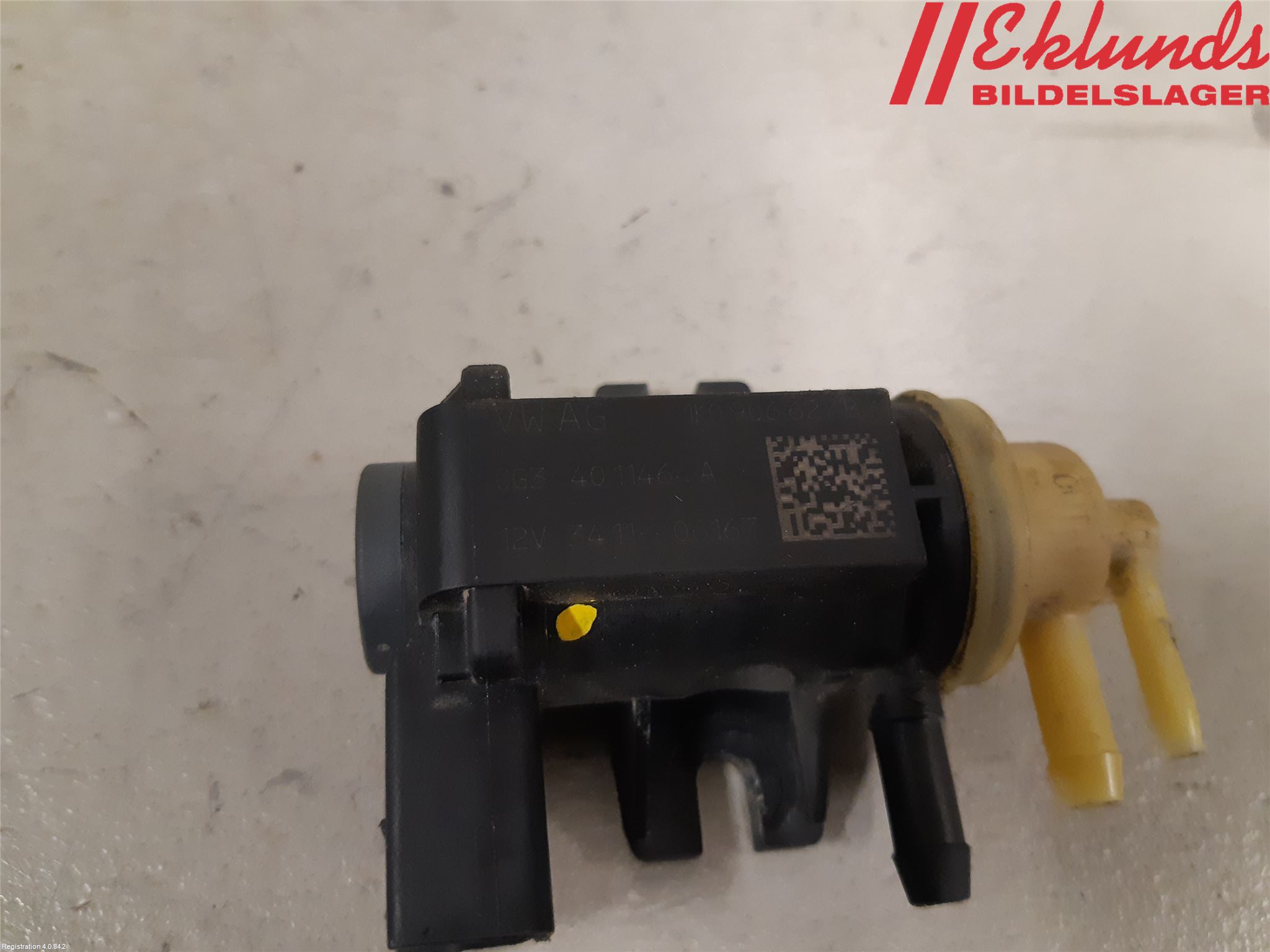 Volkswagen VW PASSAT 11-14 Vakuumventil