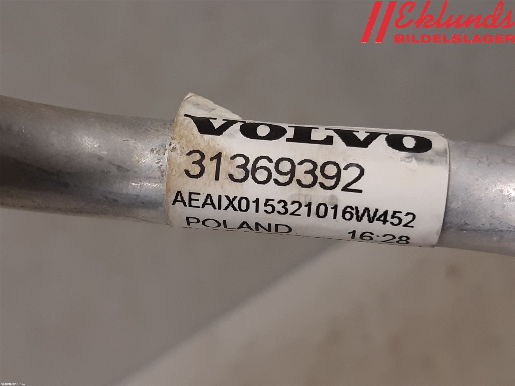 Volvo XC90/RECHARGE 16- Ac Slang-Rör