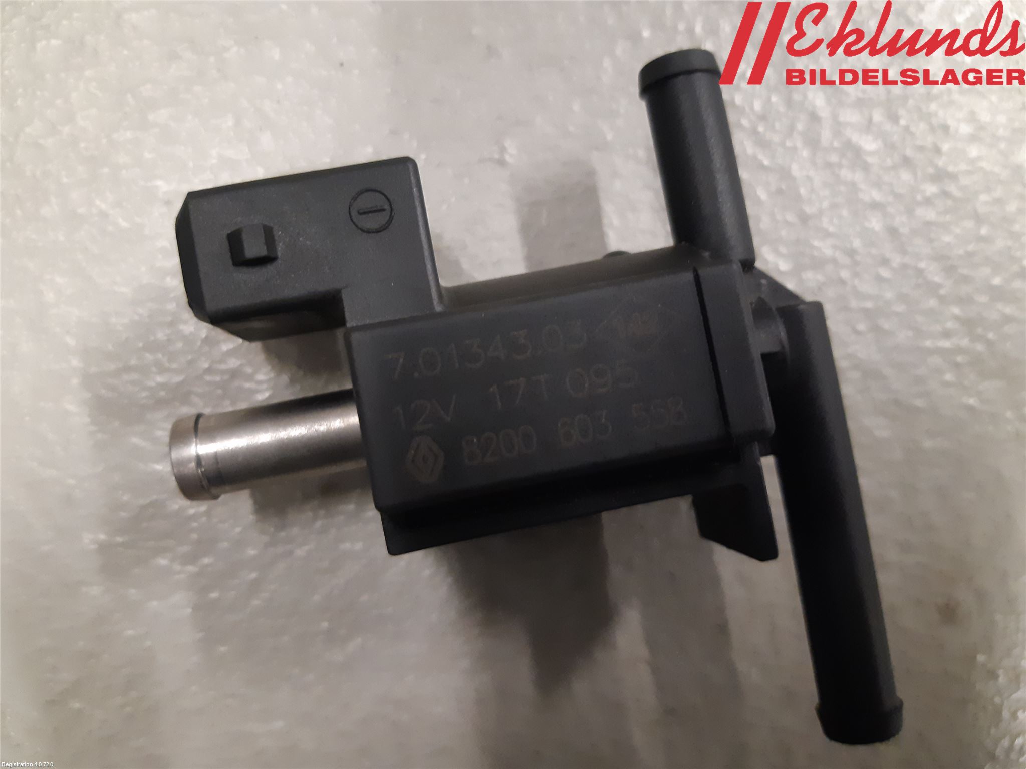 Nissan QASHQAI 14-17 Vakuumventil