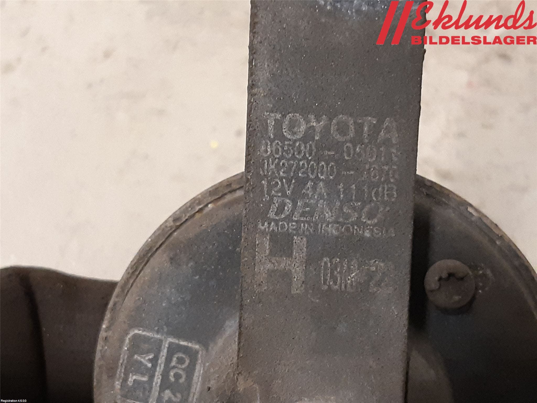 Toyota AVENSIS 09-15 Signalhorn