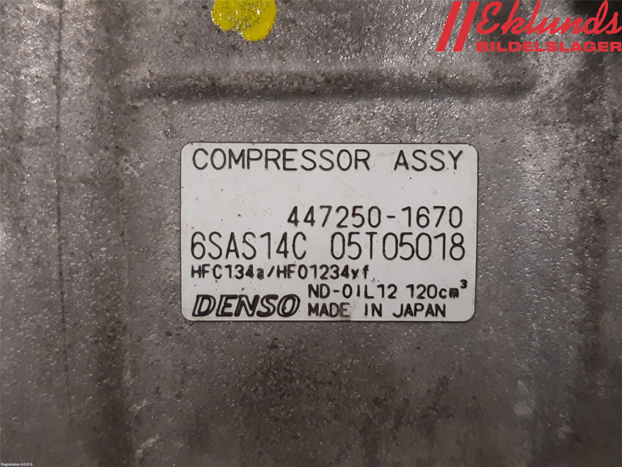 Mercedes-Benz MB CLA-KLASS (C117/X117) 13-19 Ac Kompressor