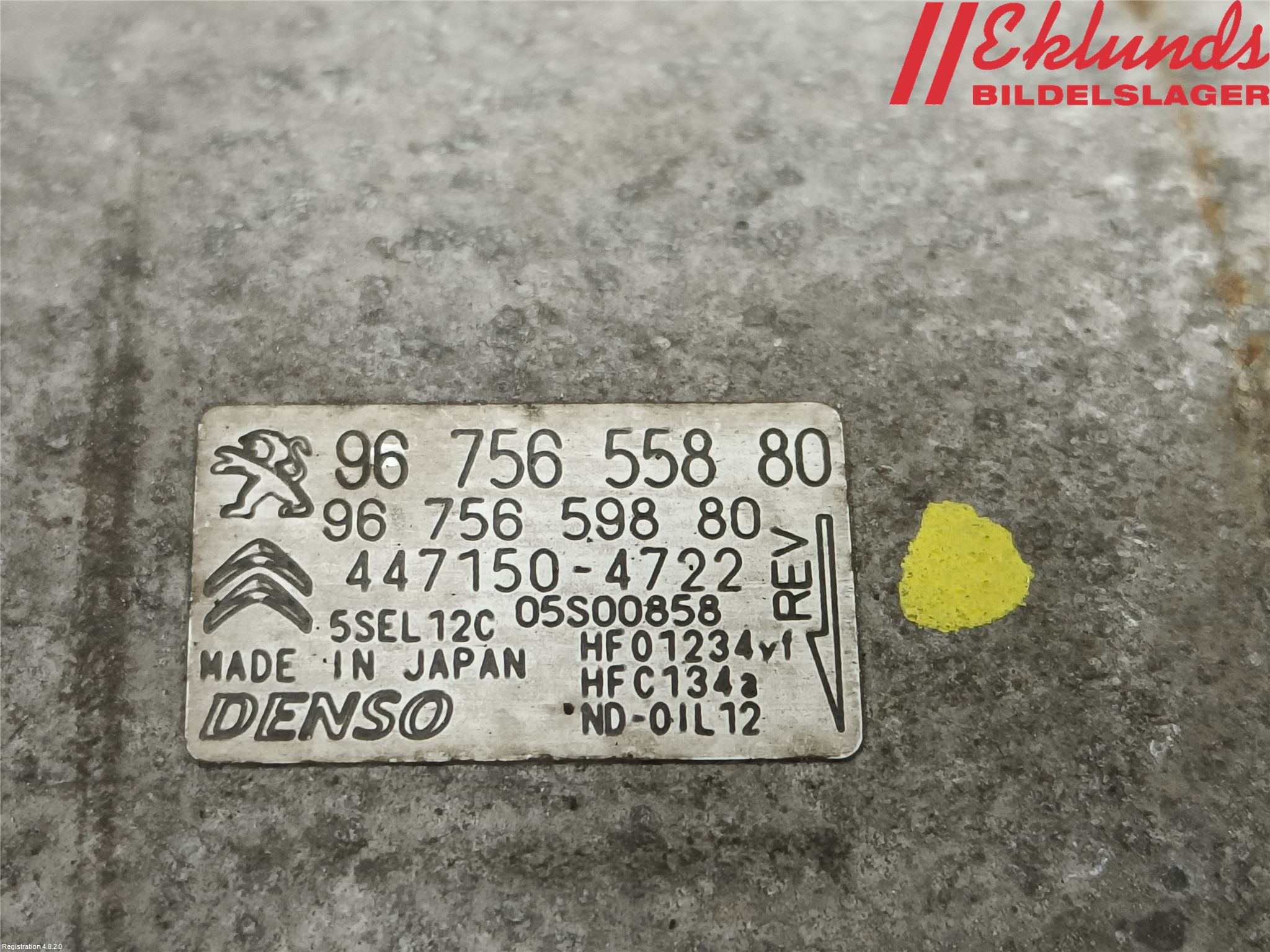 Citroen DS3 Ac Kompressor