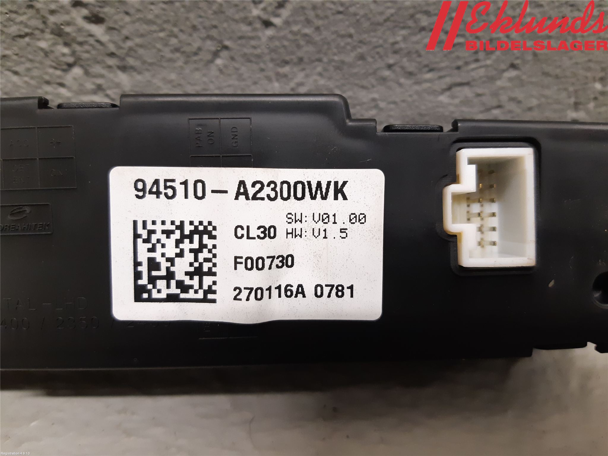 Kia CEED 12-18 Instrument Klocka