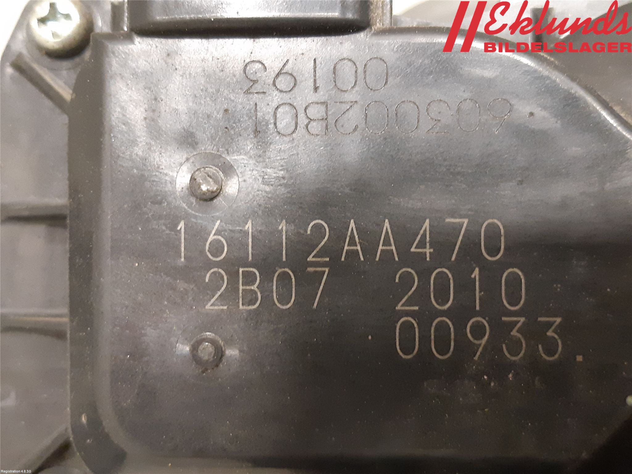 Subaru XV 18-22 Injspjällhus