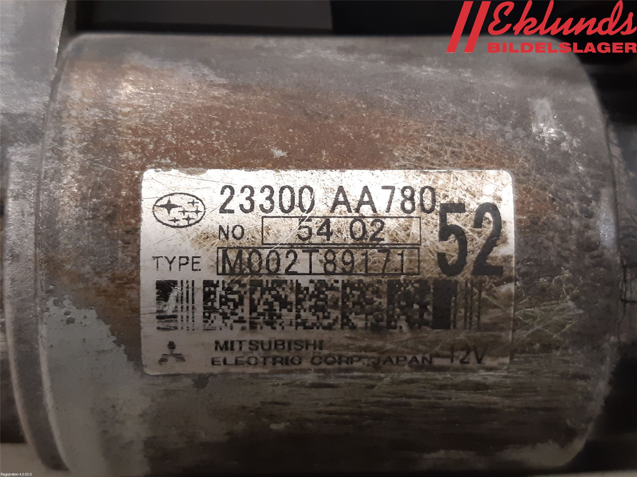 Subaru FORESTER SJ 13-18 Startmotor Diesel