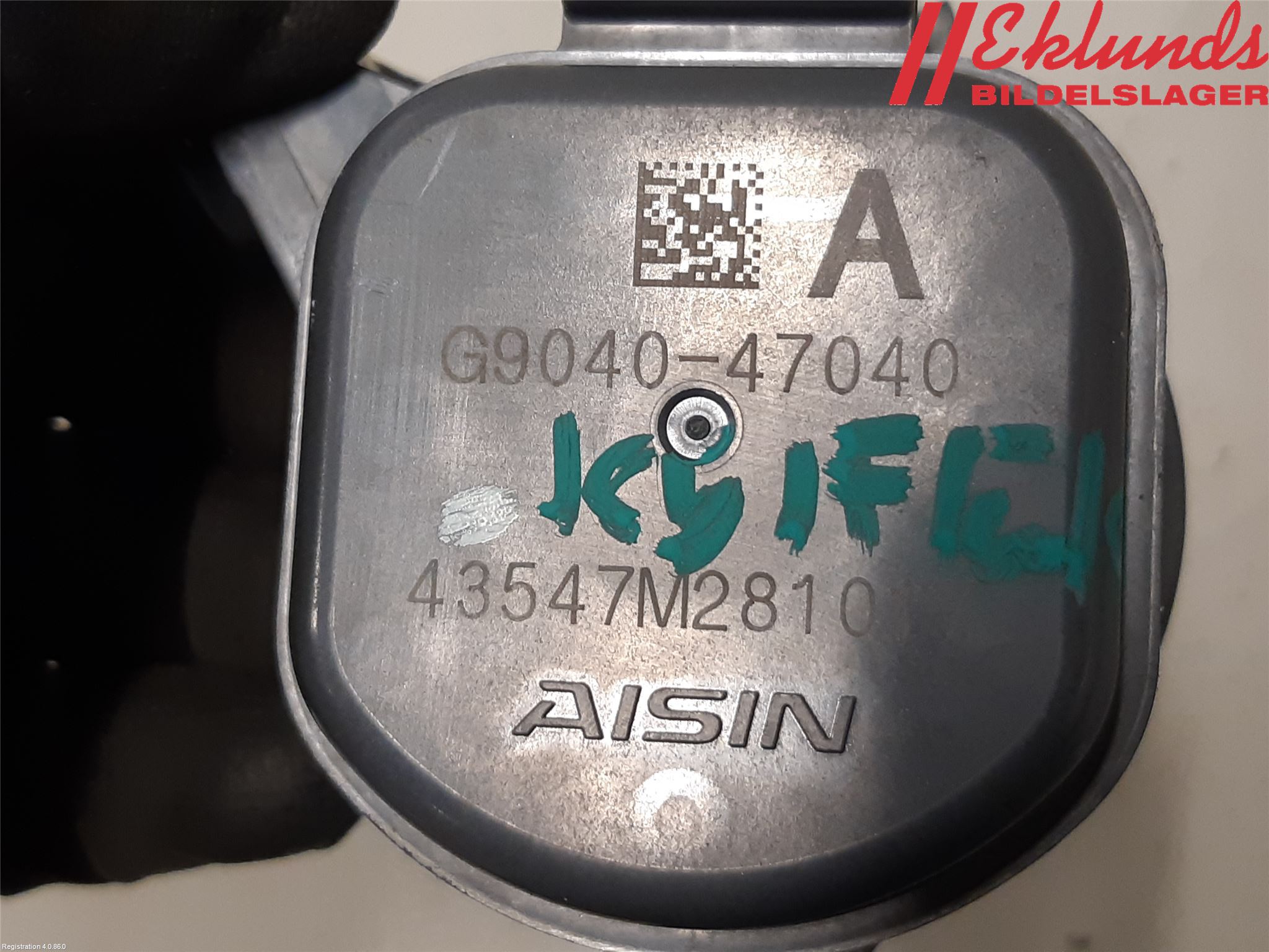 Toyota C-HR 16-23 Värme Cirkulationspump