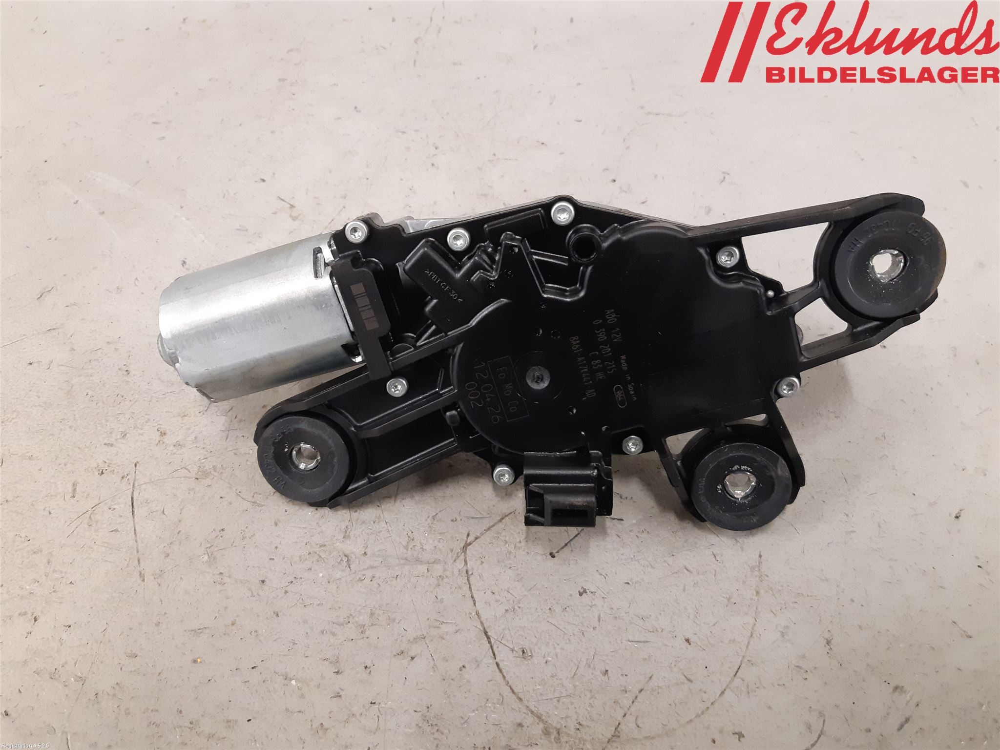 Ford FIESTA 09-12 Torkarmotor Baklucka
