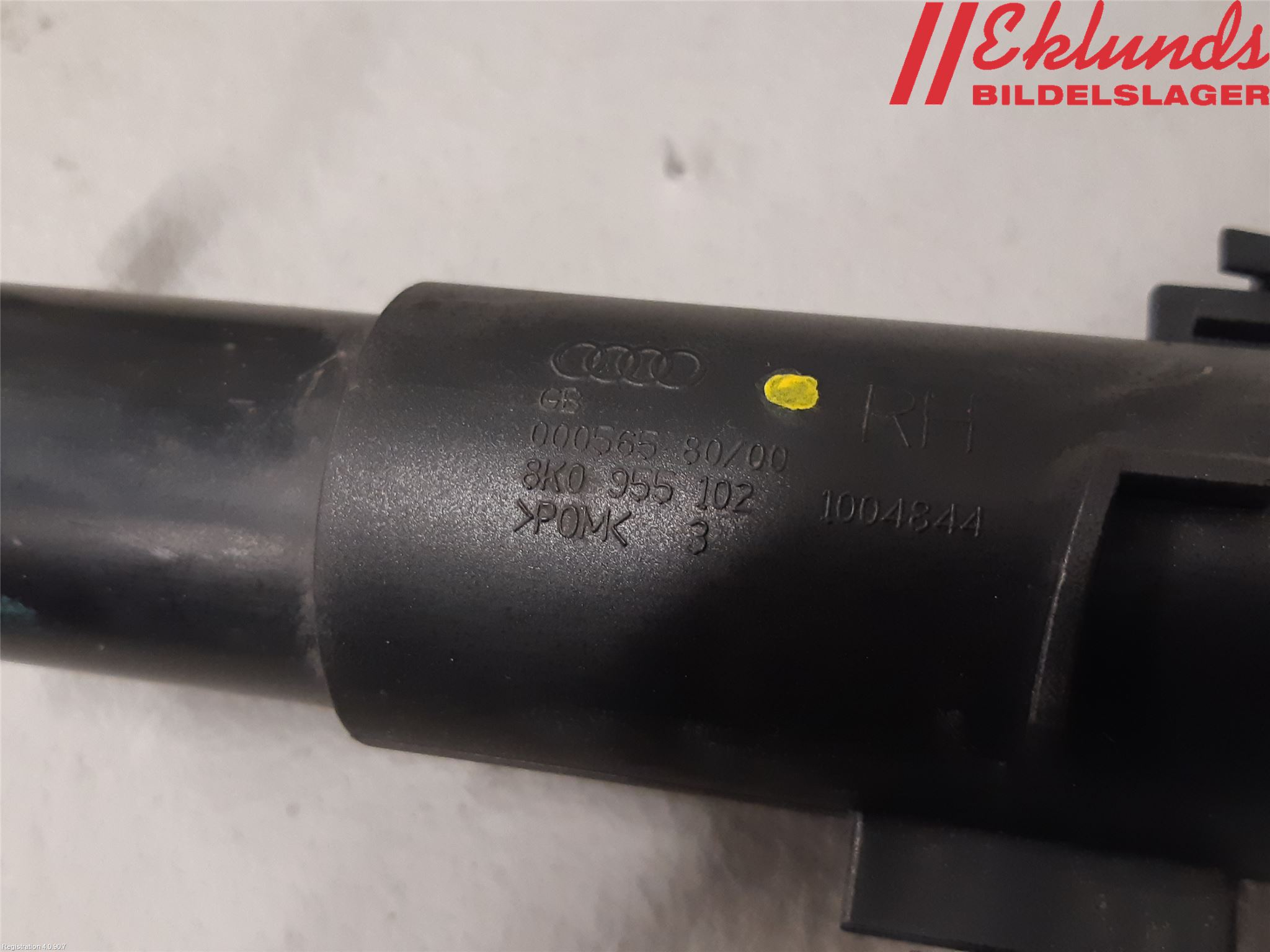 Audi A4/S4 08-11 Spolarmunstycke Strålkastare