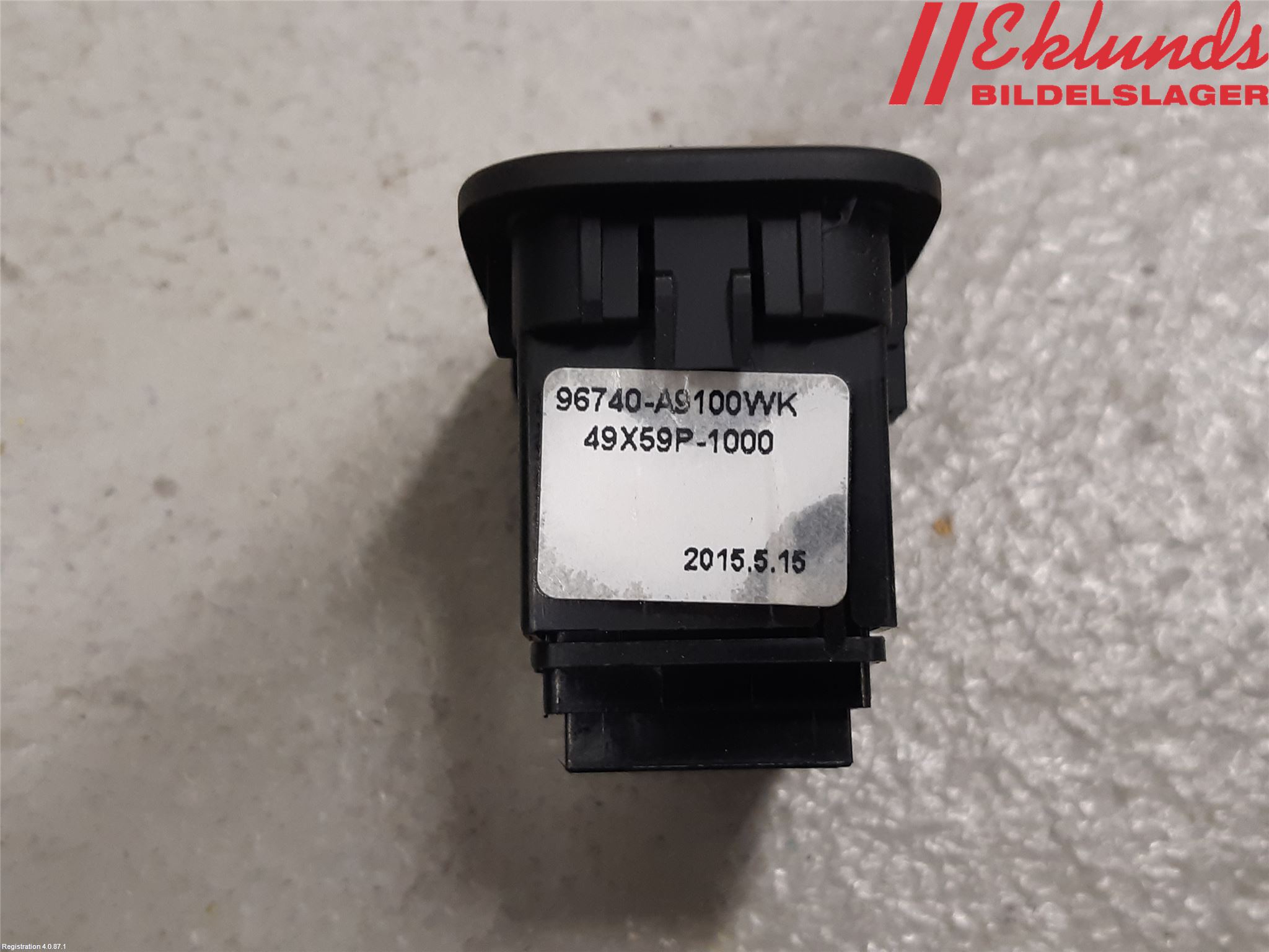 Kia SORENTO 15-20 Strömställare Baklucka