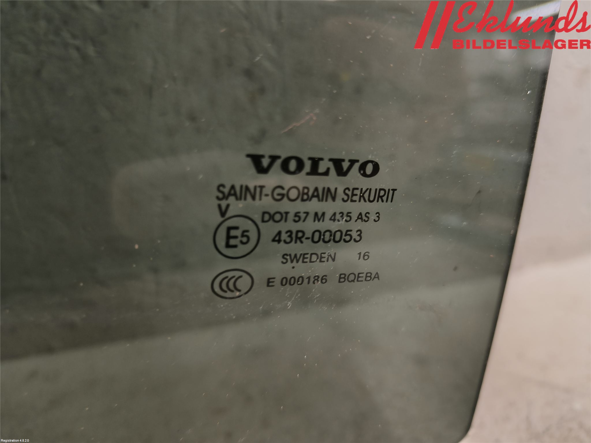 Volvo XC90/RECHARGE 16- Dörruta Bak Höger