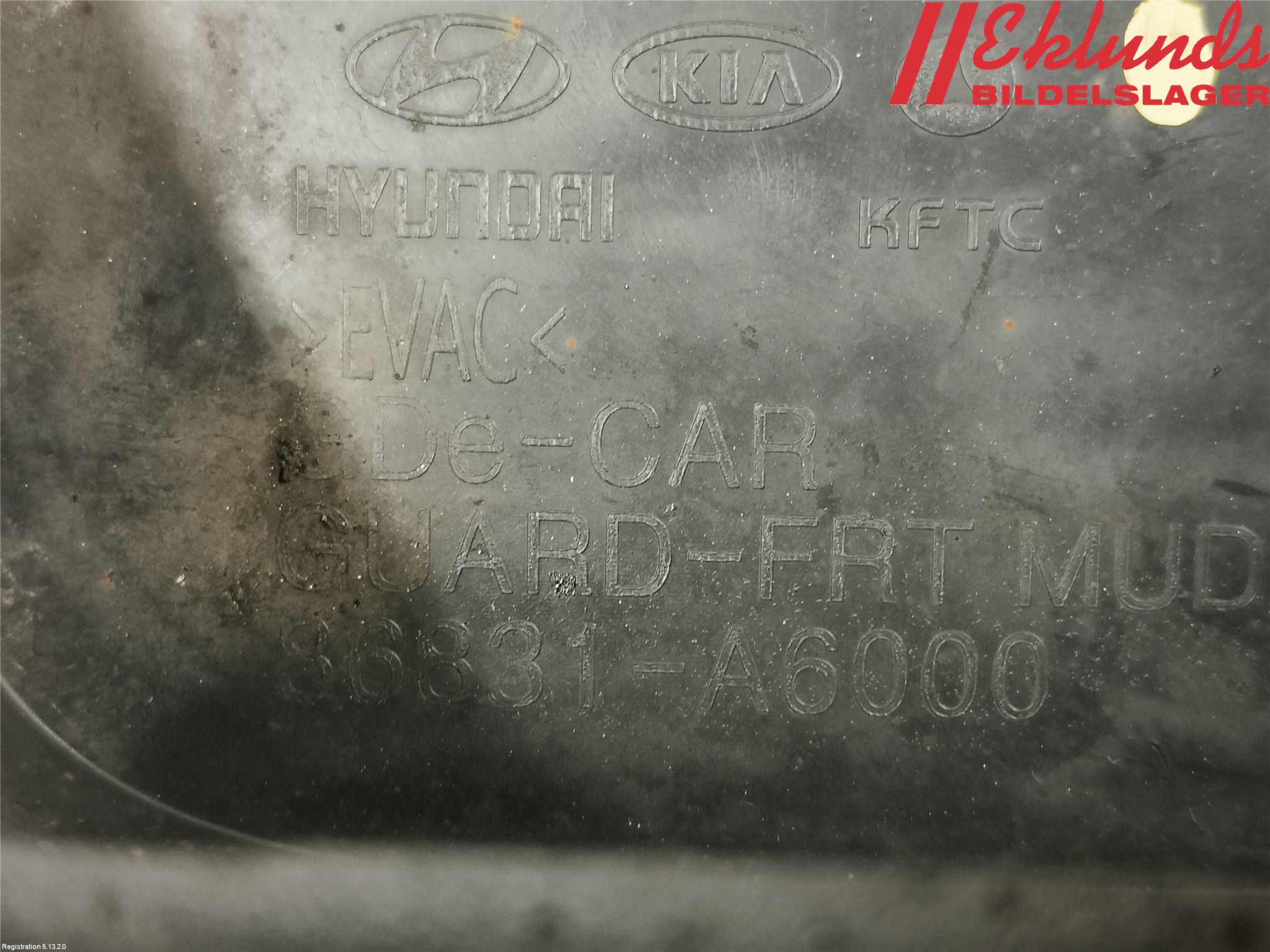 Hyundai i30 GD 13-17 Stänkskydd