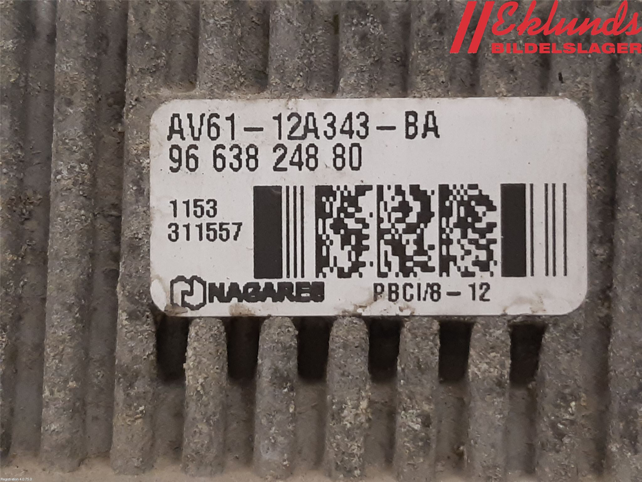 Citroen BERLINGO 08-18 Relä Glödning Diesel