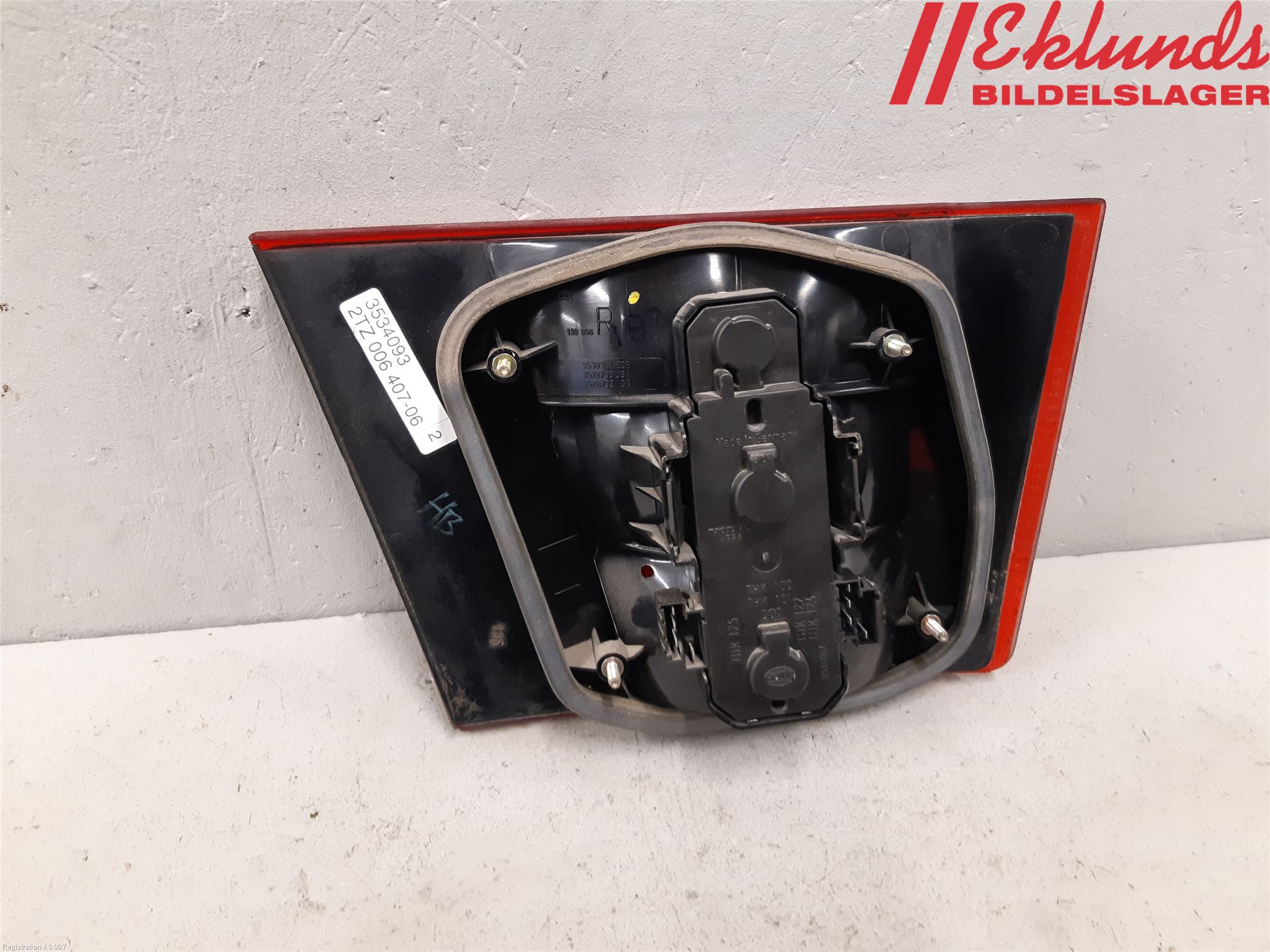 Volvo 940 91-98 Bakljus Lucka Hö