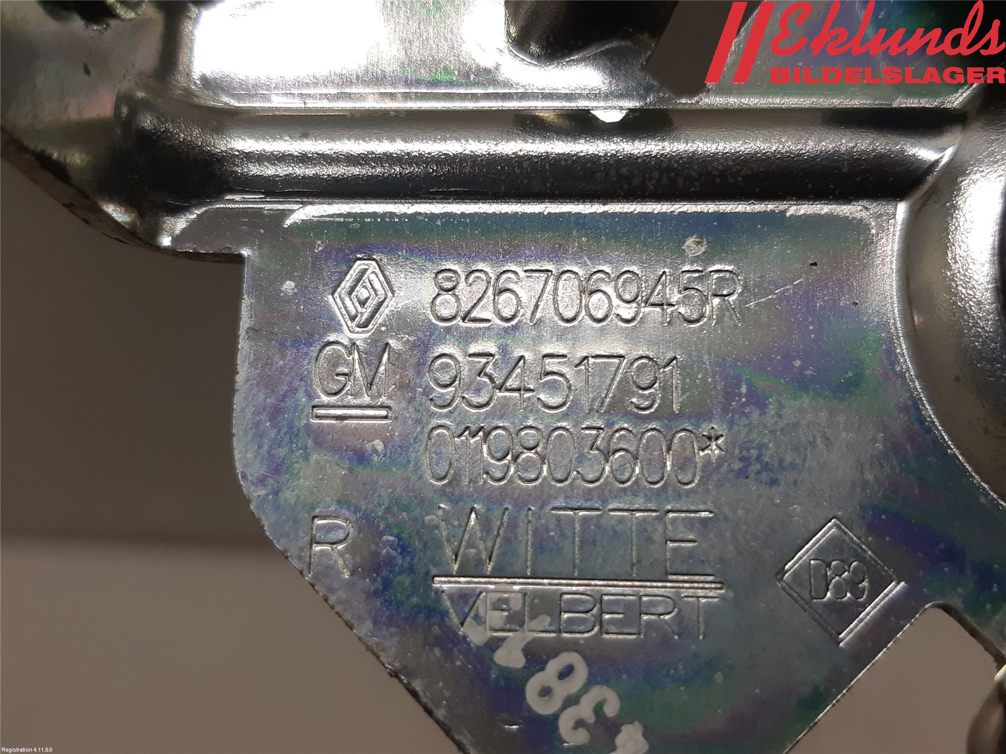 Renault TRAFIC/E-TECH 15- Dörrhandtag Inre Hö