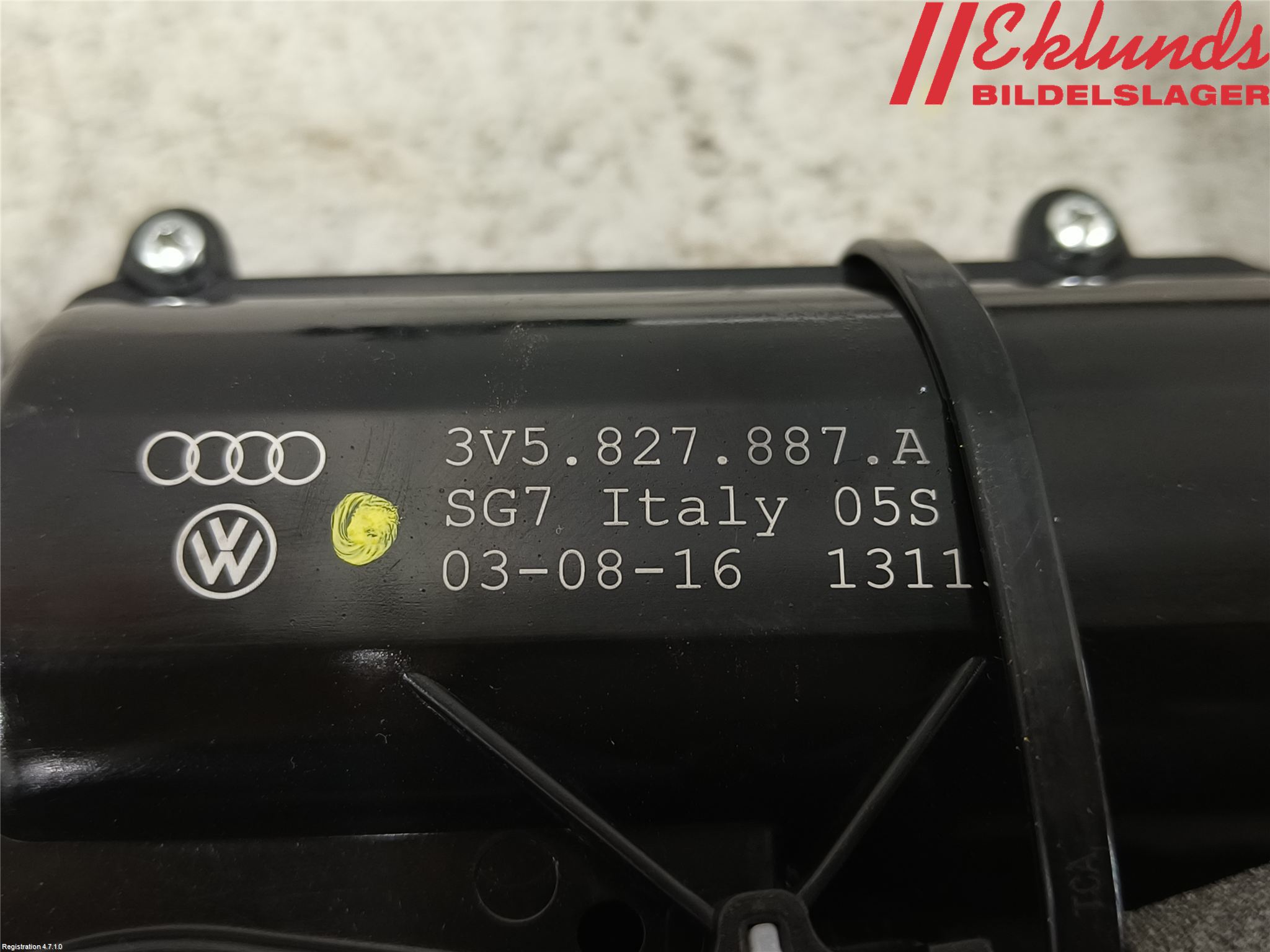 Audi A4/S4 B9 16-19 Låskista Baklucka