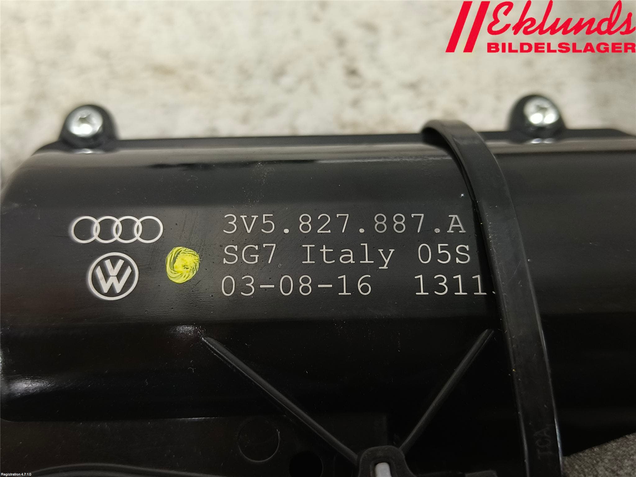 Audi A4/S4 B9 16-19 Låskista Baklucka