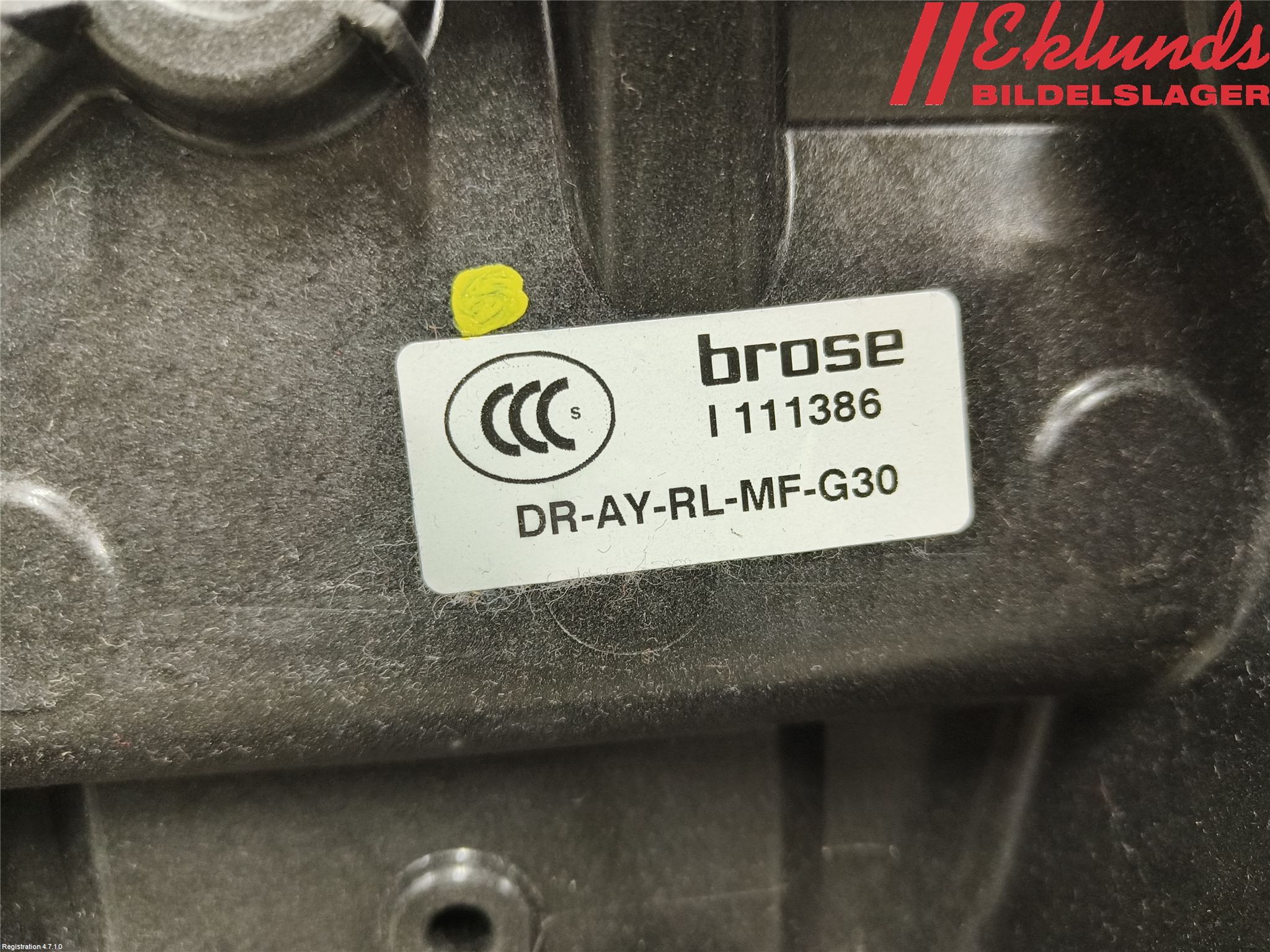 BMW 5 G30/G31/F90 17-23 Fönsterhiss El Kompl