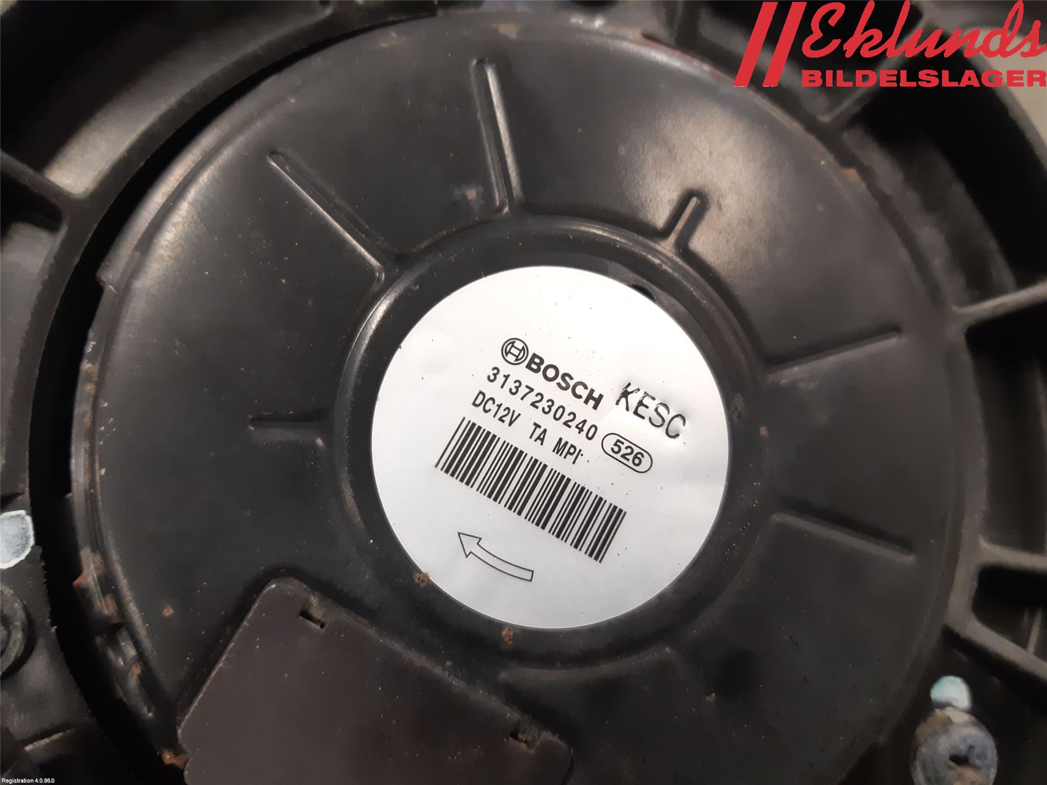 Kia PICANTO 12-17 Kylfläkt El