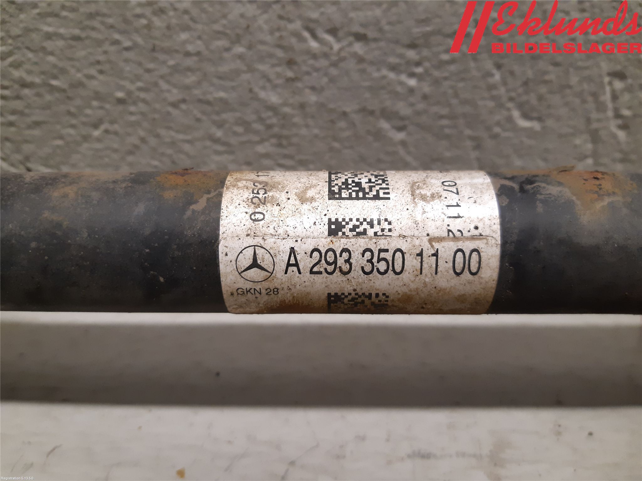Mercedes-Benz MB EQC (N293) 20- Drivaxel Bak Höger