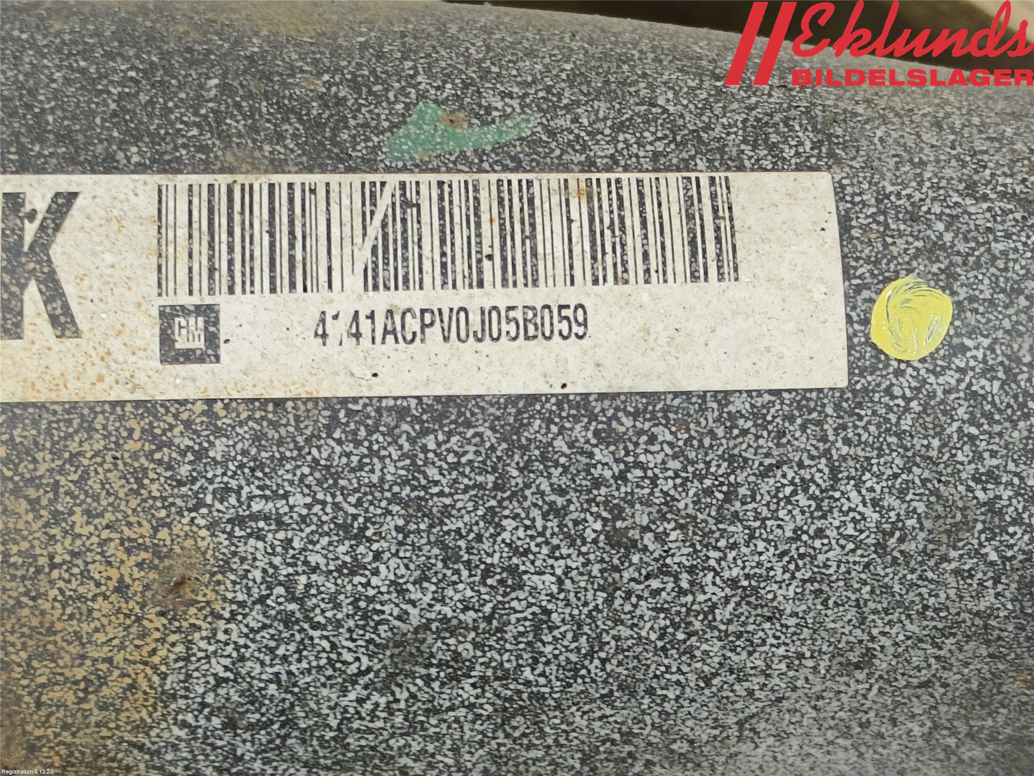 Opel ASTRA K 16-22 Bakaxel