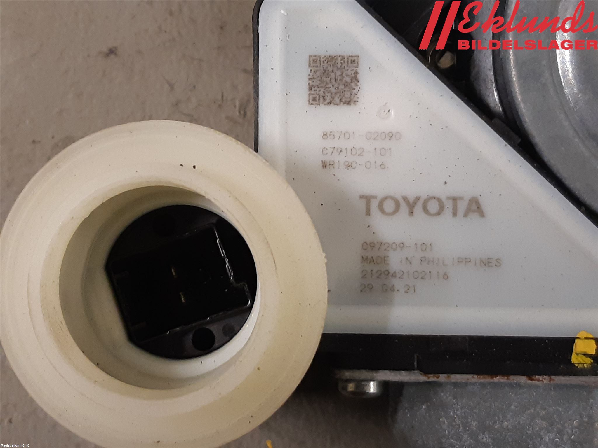 Toyota COROLLA 19- Fönsterhiss El Kompl