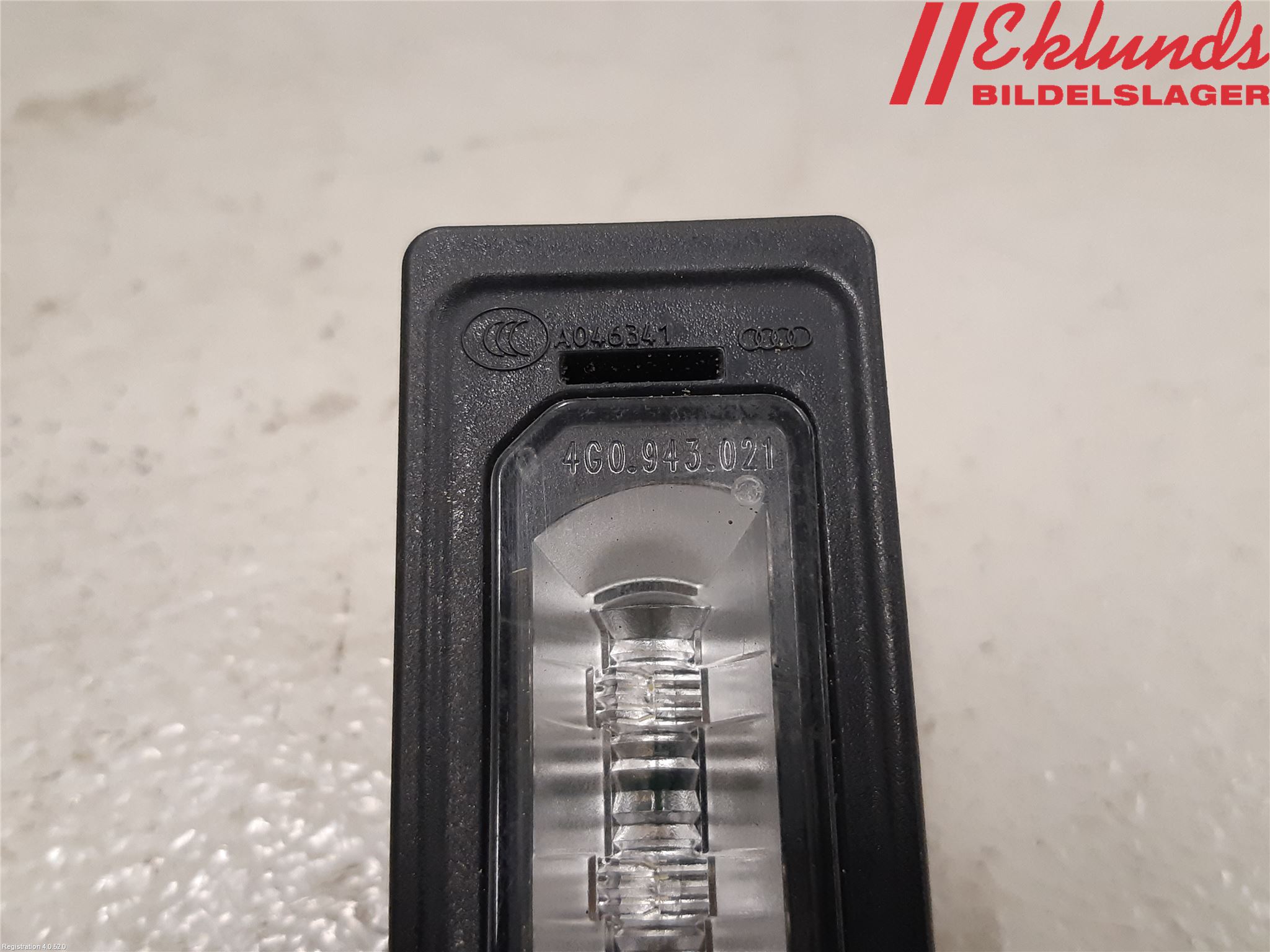 Audi A3/S3 8V 13-20 Skylt Belysning