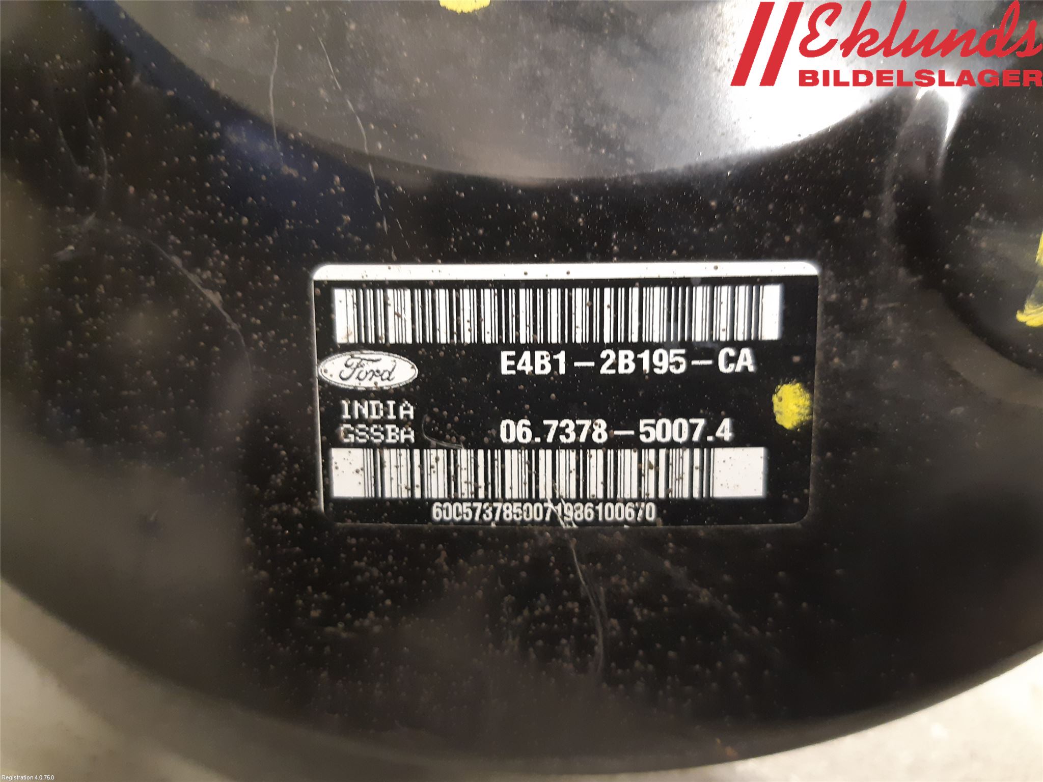 Ford KA+ 16-20 Bromsservo