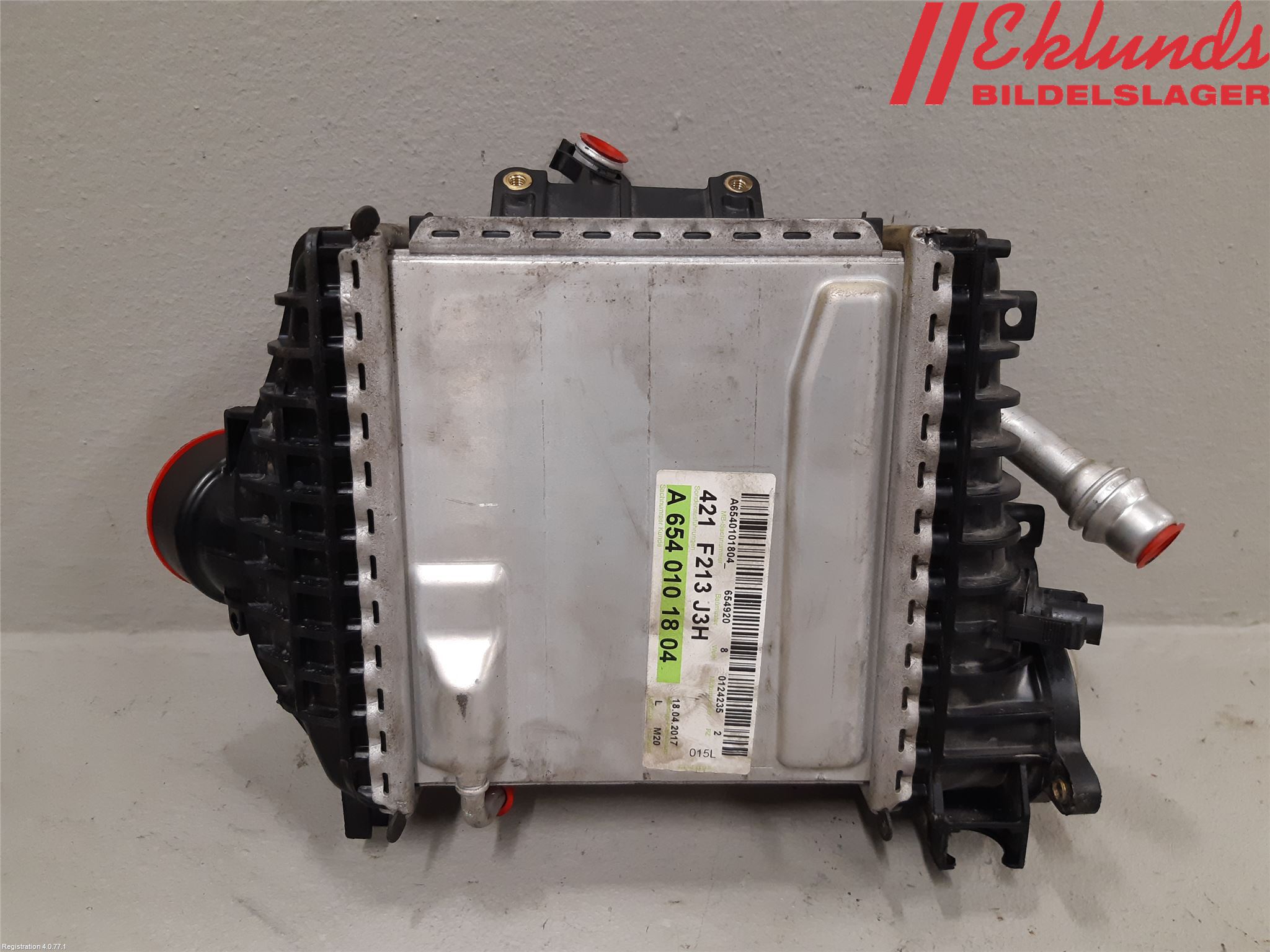 Mercedes-Benz MB E-KLASS (W213) 16-23 Laddluft-Intercooler Kyl