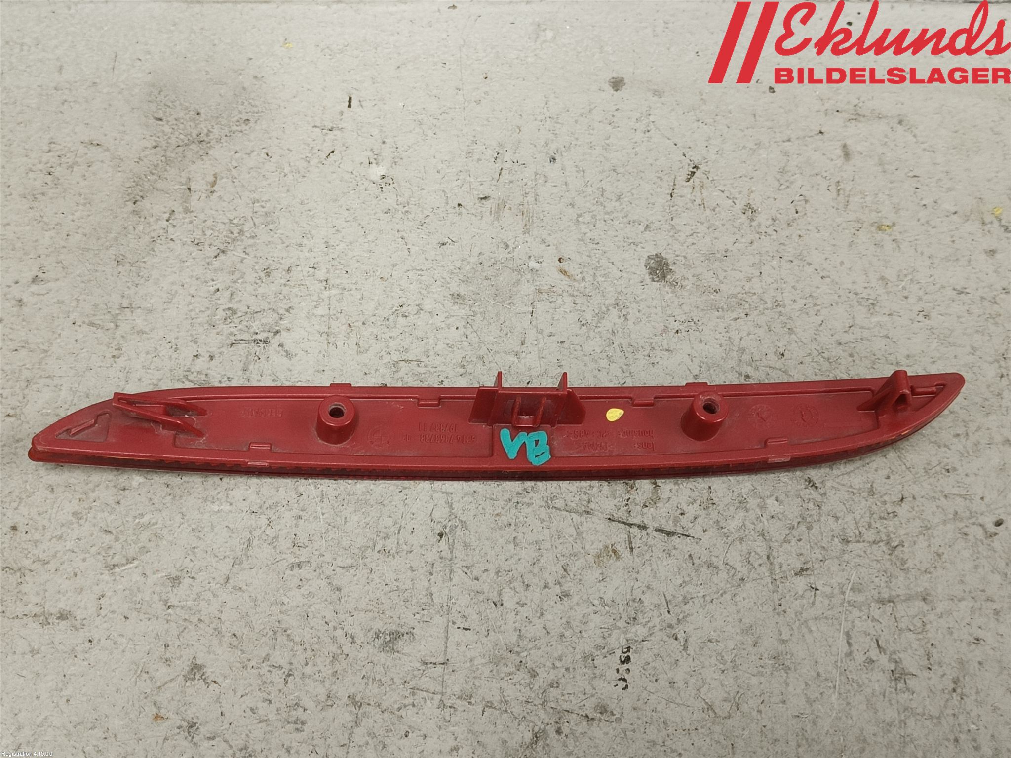 BMW 1 F20/F21 11-19 Dimljus/Reflex Bak