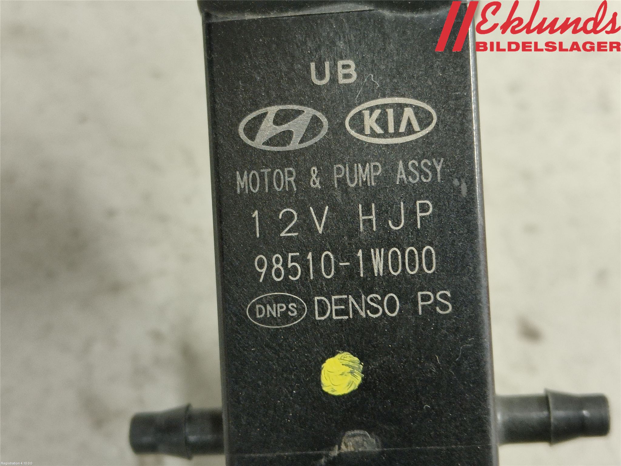 Hyundai SANTA FE 13-18 Spolarpump Vindruta