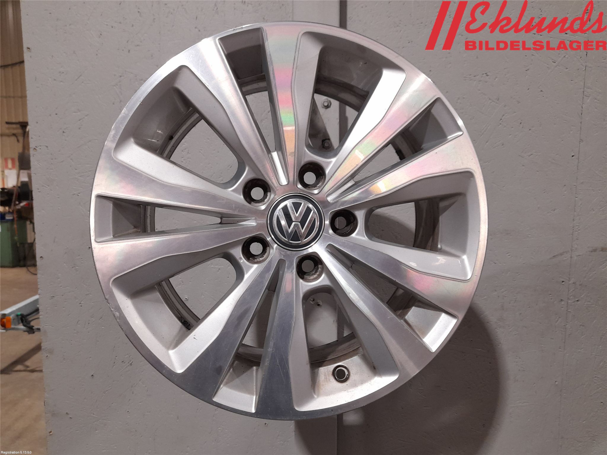 Volkswagen VW GOLF / E-GOLF VII 13-20 Fälgsats Aluminium