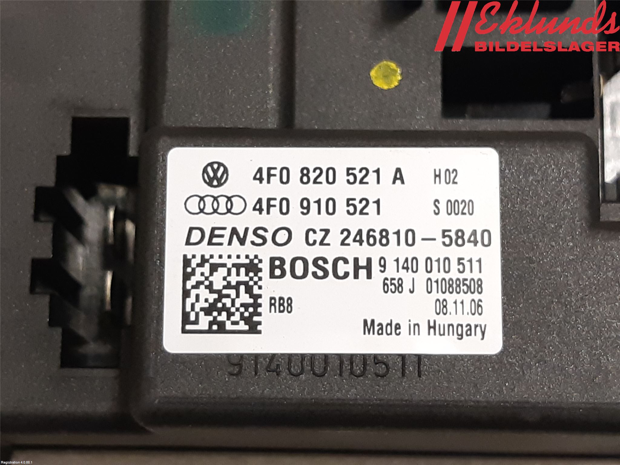 Audi A6/S6     05-11 Värmefläktsmotstånd