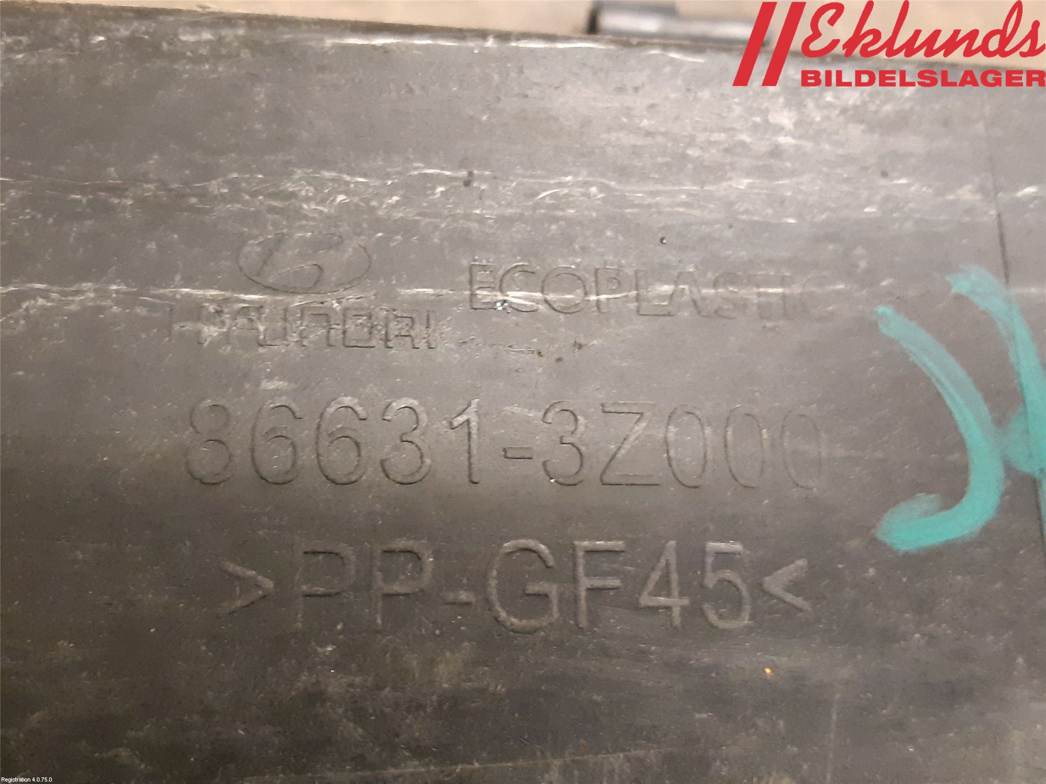 Hyundai i40 08-15 Stötfångarbalk Bak