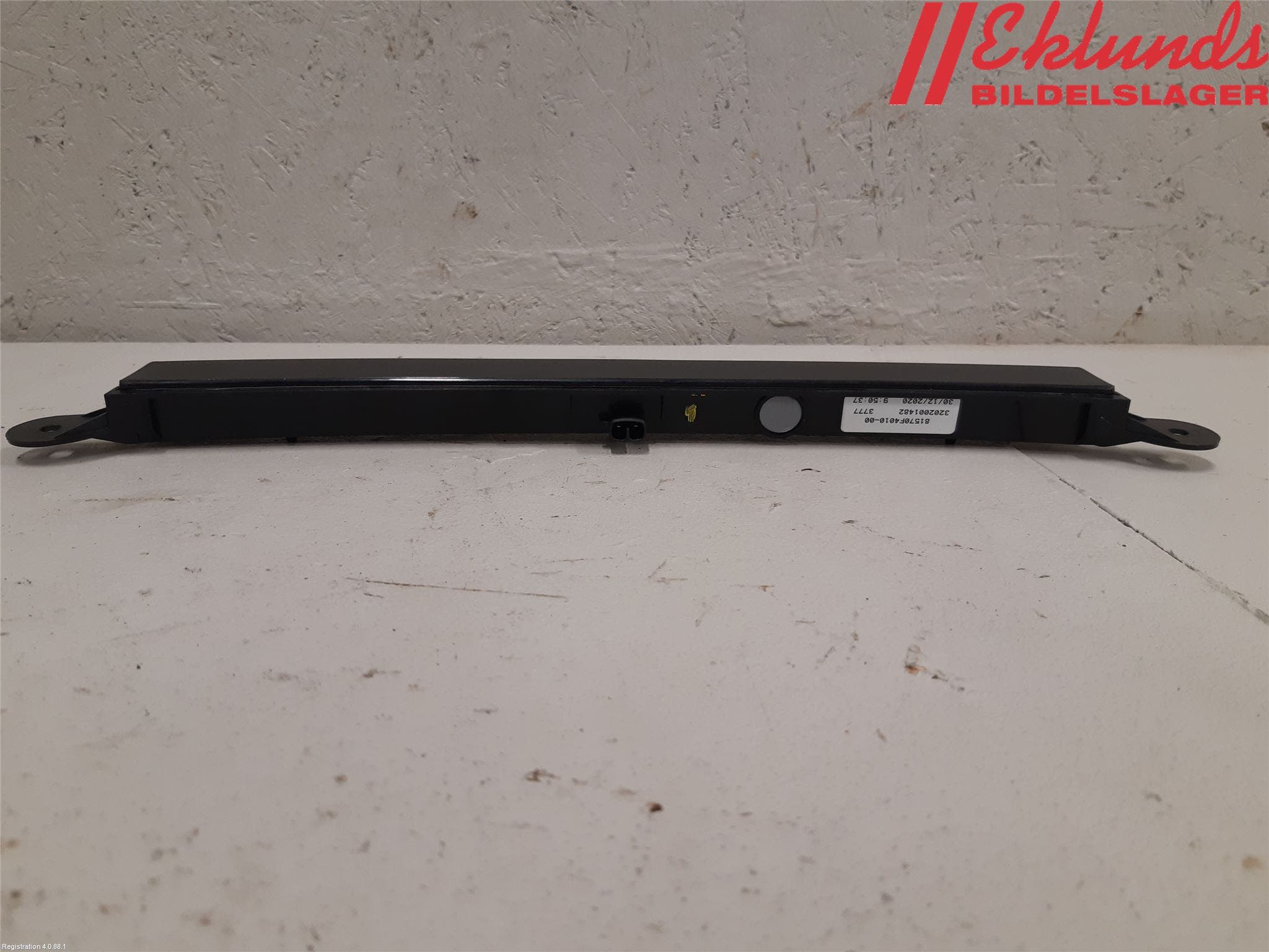 Toyota C-HR 16-23 Bromsljus Bakruta