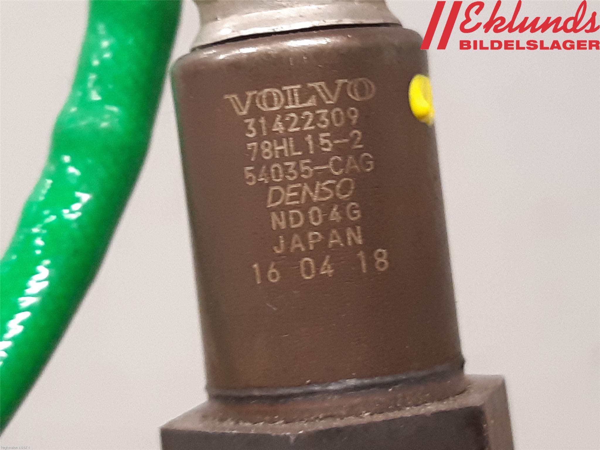 Volvo V40 12-19 Injlambdasond