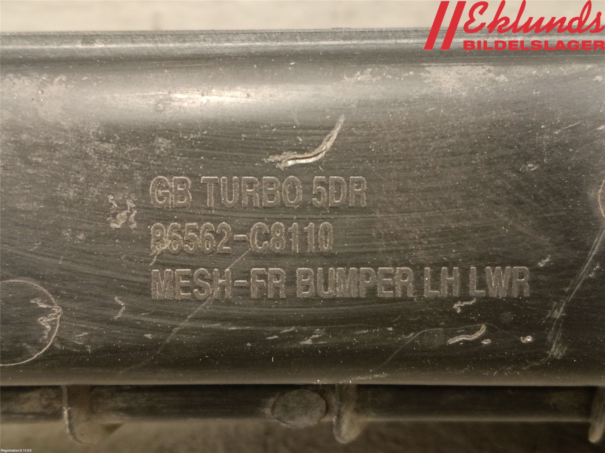 Hyundai i20 GB 15-20 Dimljussarg Fram