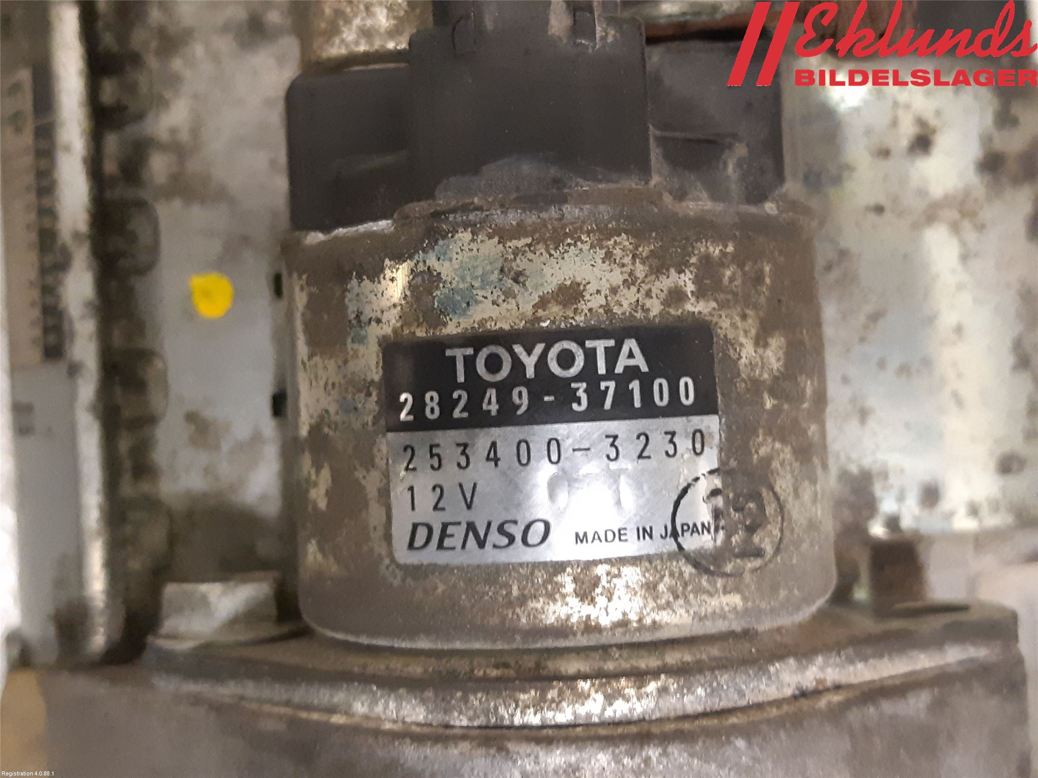 Toyota AURIS 13-19 Startmotor