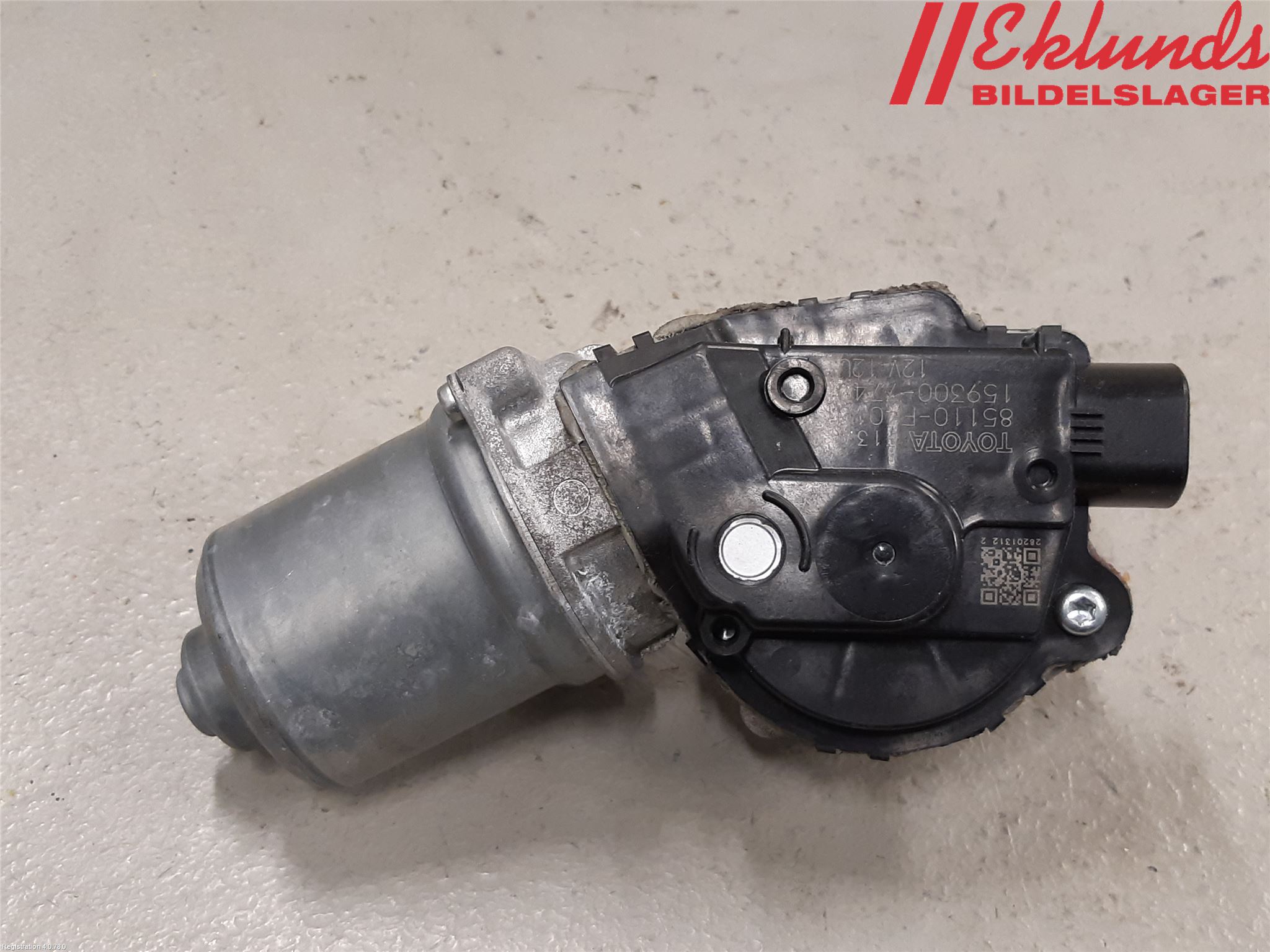 Toyota C-HR 16-23 Torkarmotor Vindruta