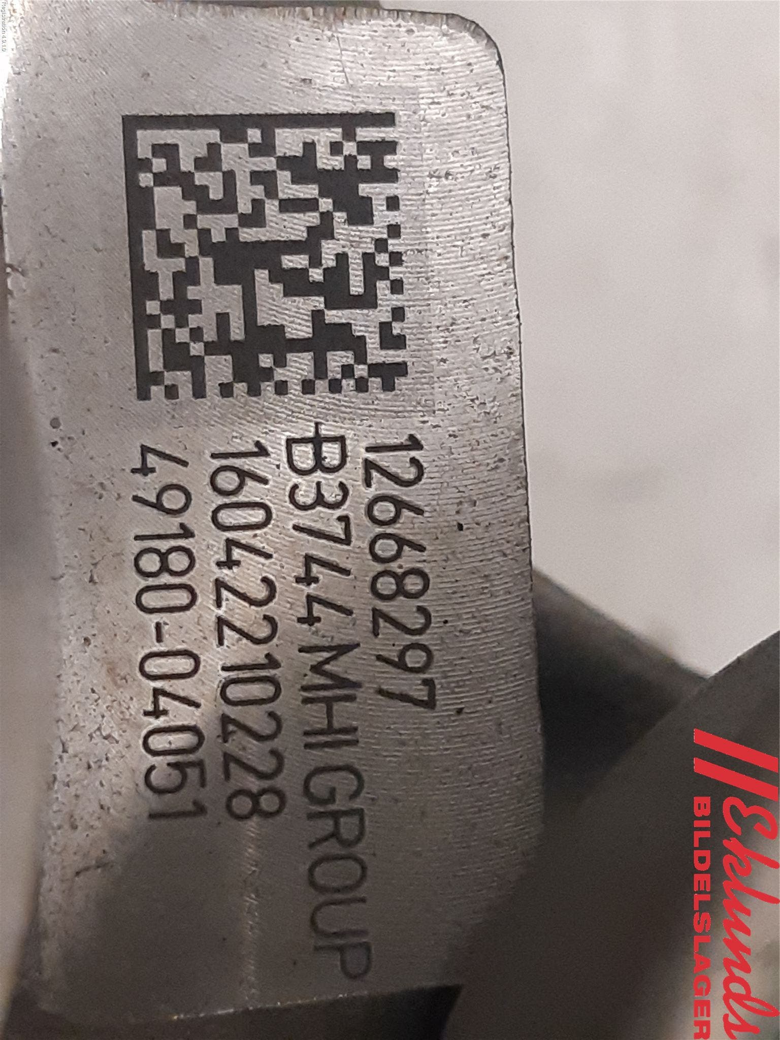 Opel ASTRA K 16-22 Turboaggregat