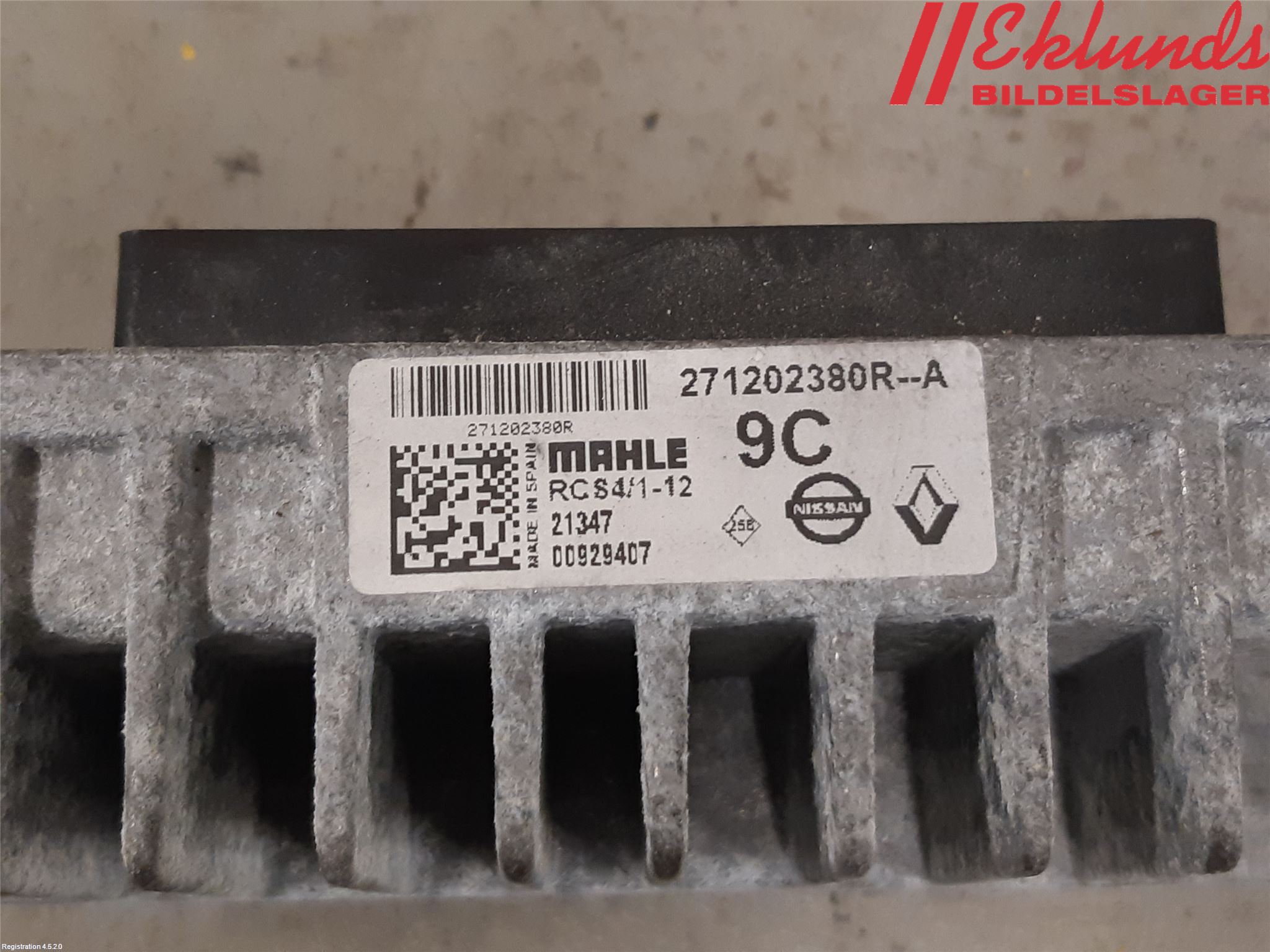 Renault MASTER III 20-24 Relä Glödning Diesel