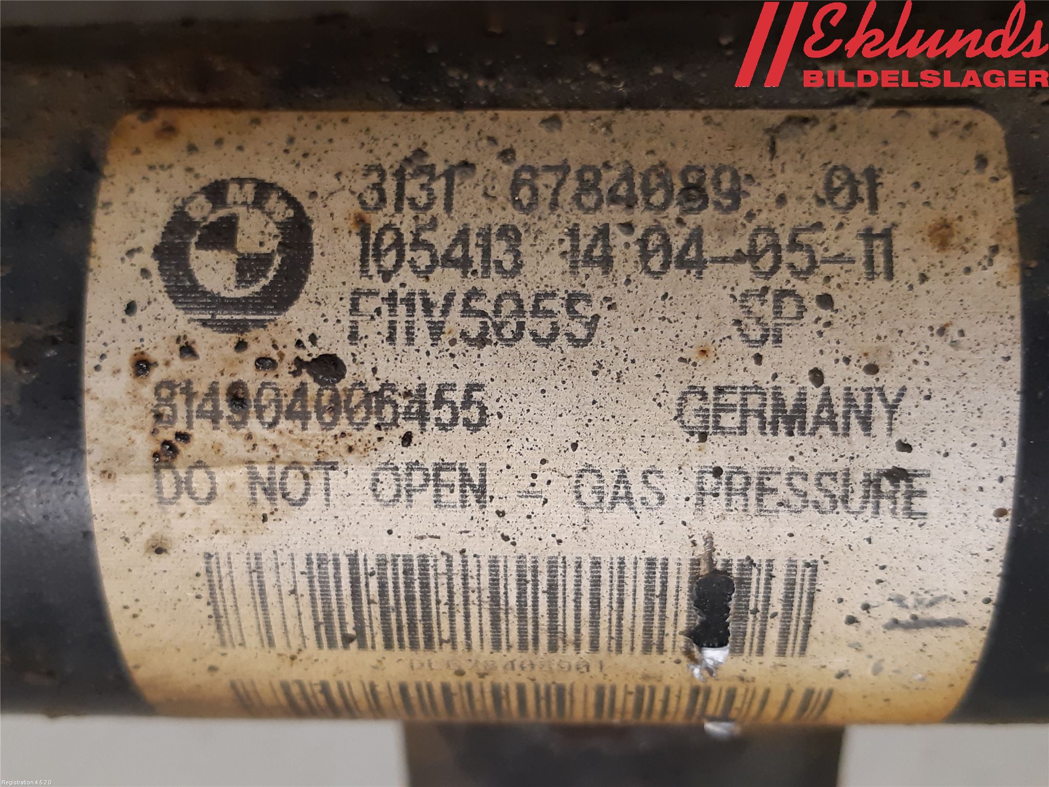BMW 5 F10/F11/F18 09-17 Fjäderben Fram Vänster