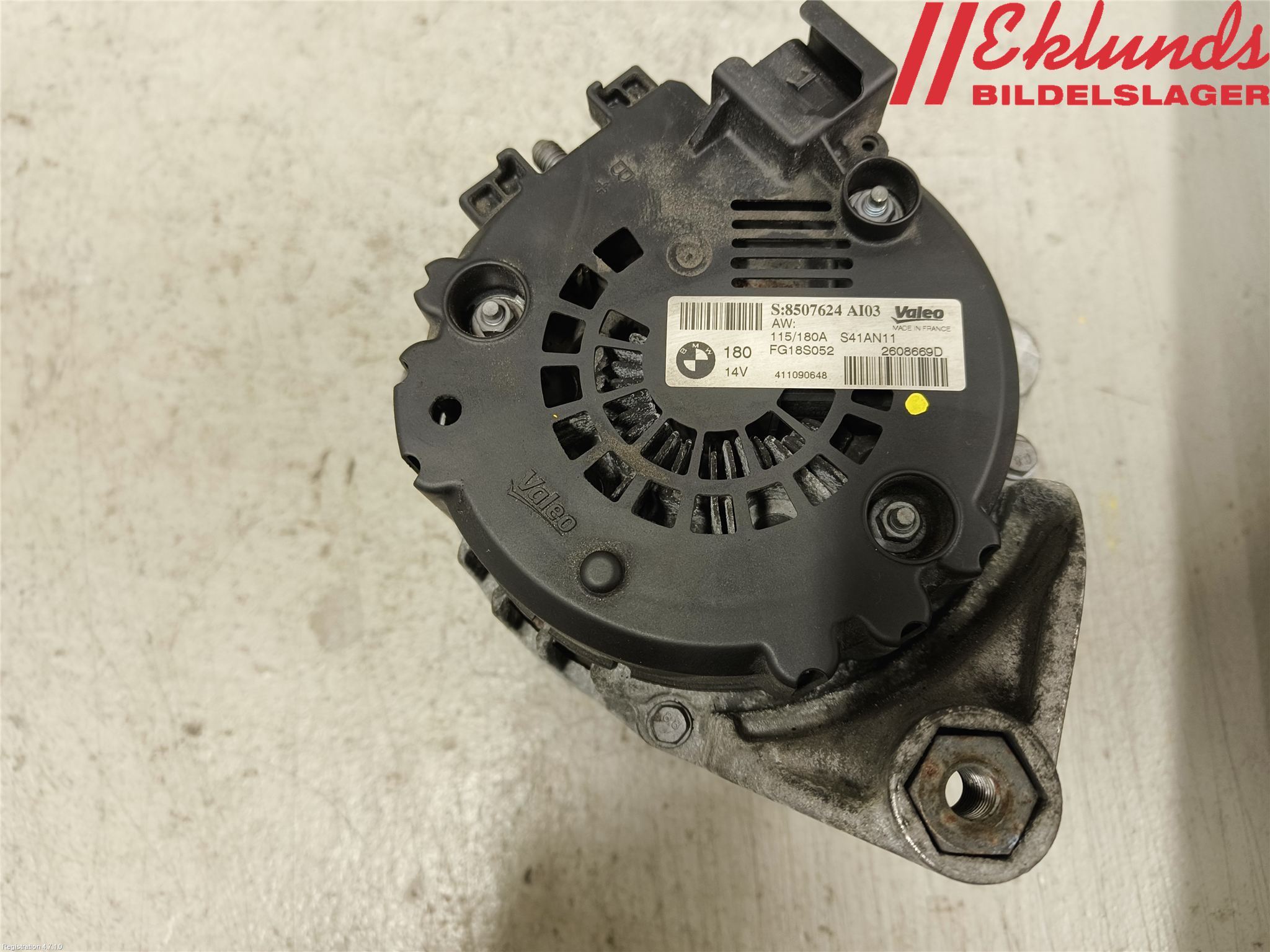 BMW 5 E60/61 Sed/Tou 02-10 Generator